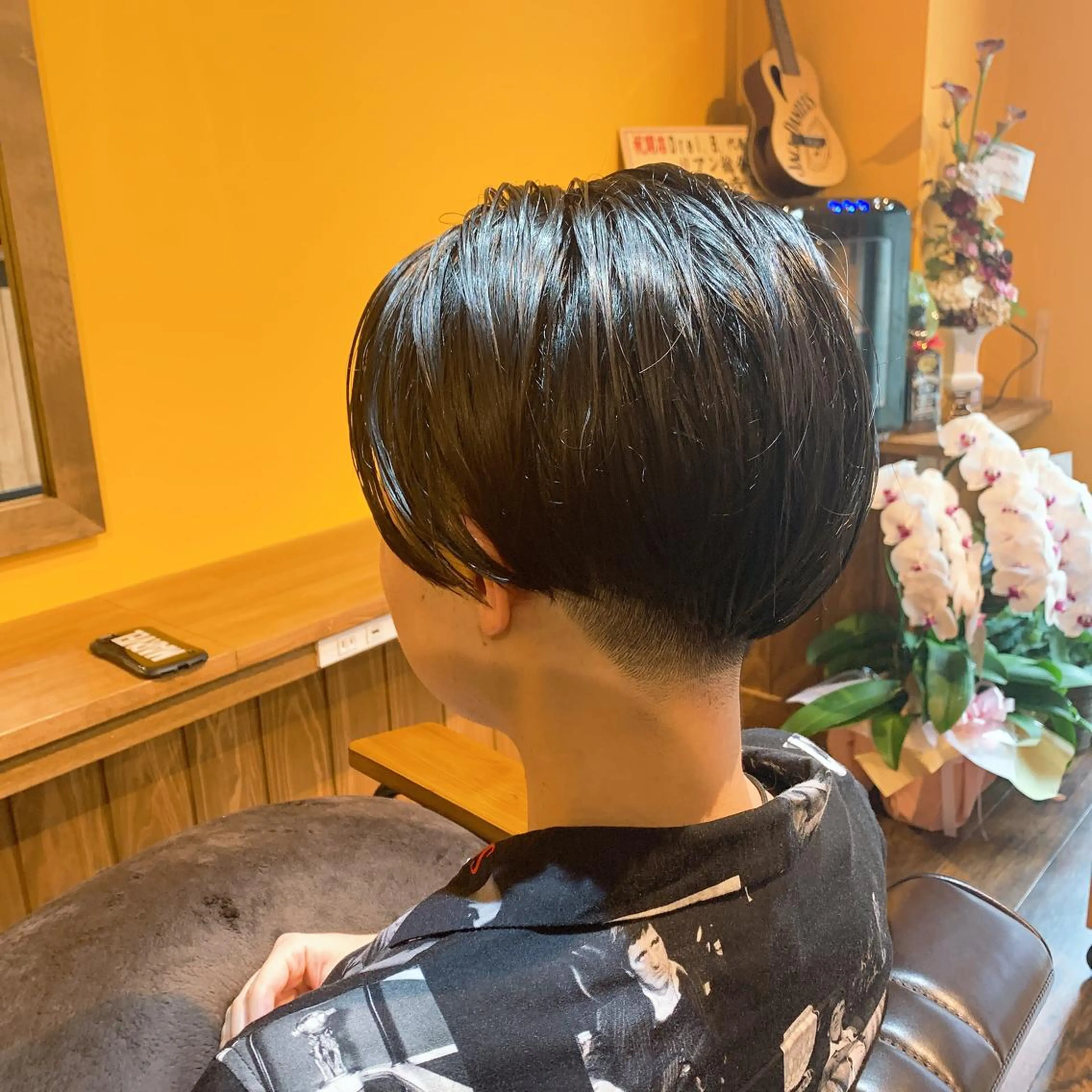 ショート Drei.B.（ドライヴ）所属・ヨシダ アズサのヘアスタイル