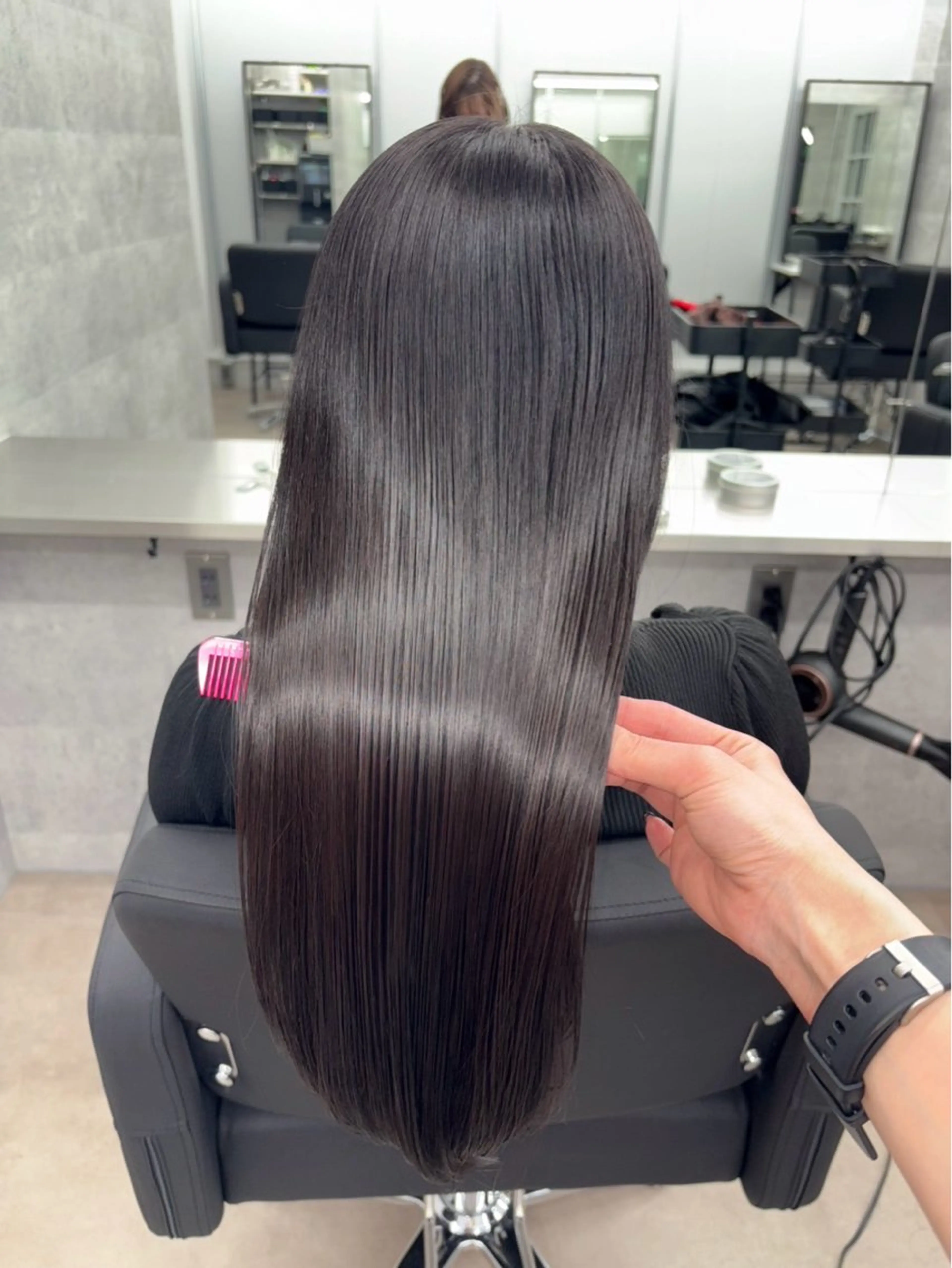 ロング カラー パーマ 🌈艶髪/髪質改善 新宿itouのヘアスタイル