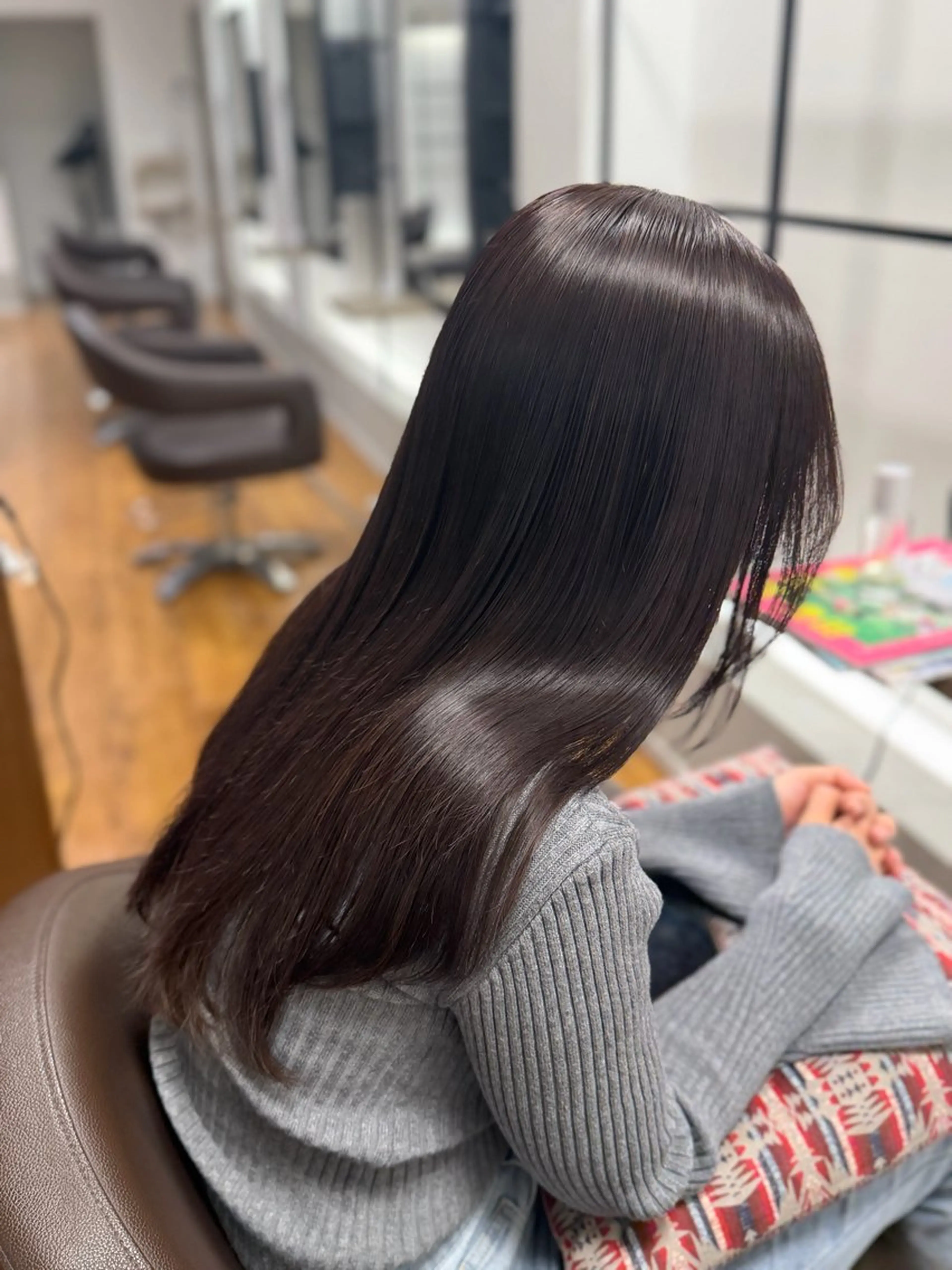 カラー ヘアカラー ayano/ 艶カラー✨/韓国風のヘアスタイル