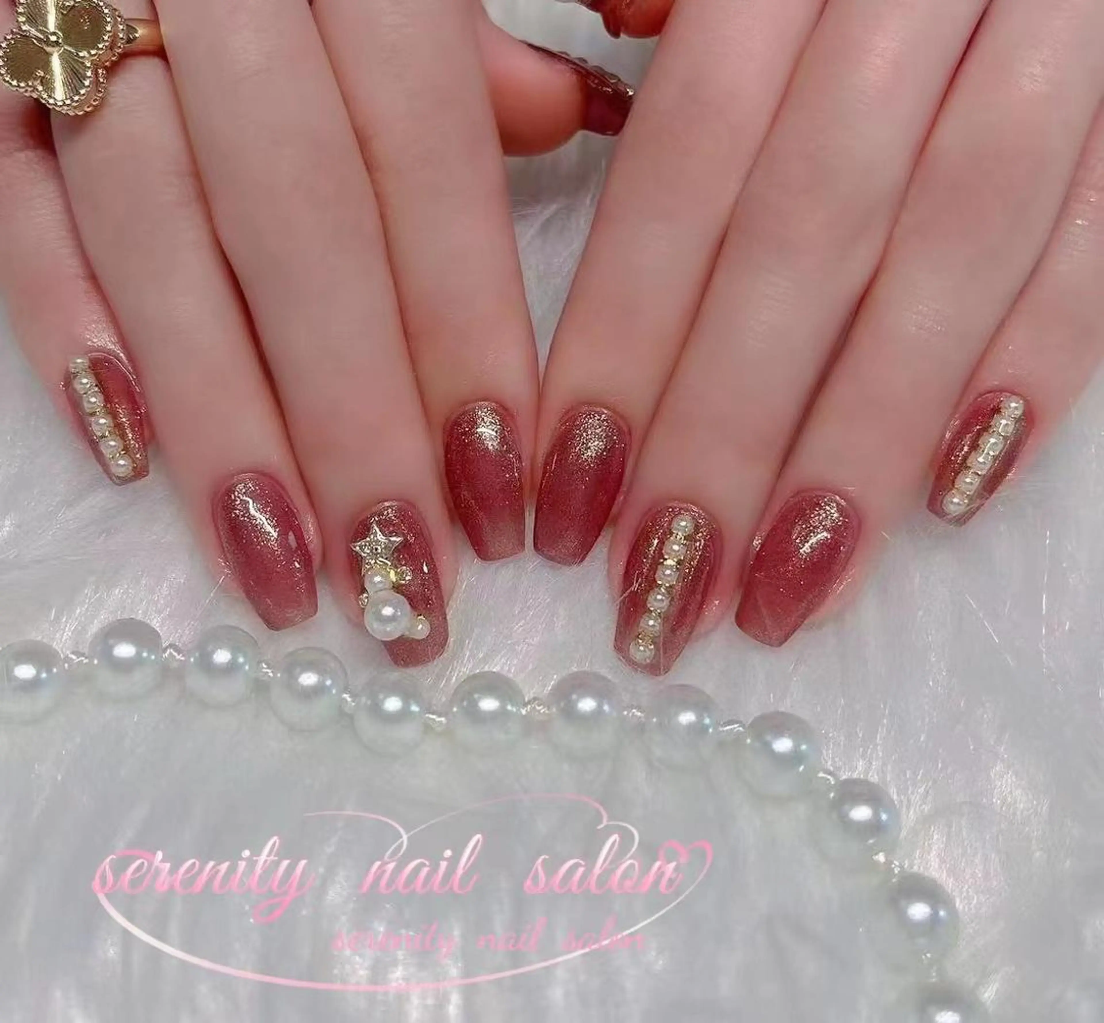 ネイル ハンドネイル ハンドケア ✨Serenity Nail salonのネイルデザイン