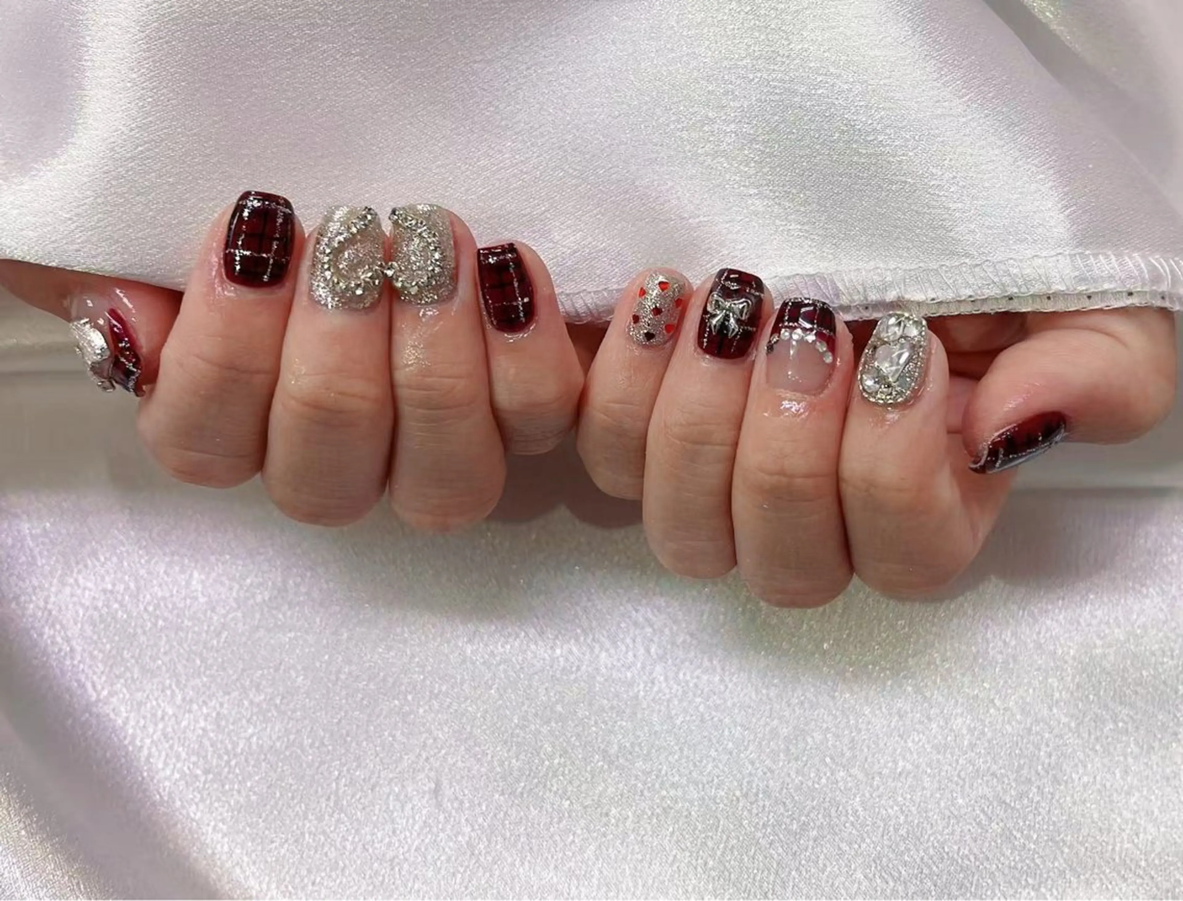 ネイル ハンドネイル ハンドケア 💜MIYA nail川崎店のネイルデザイン