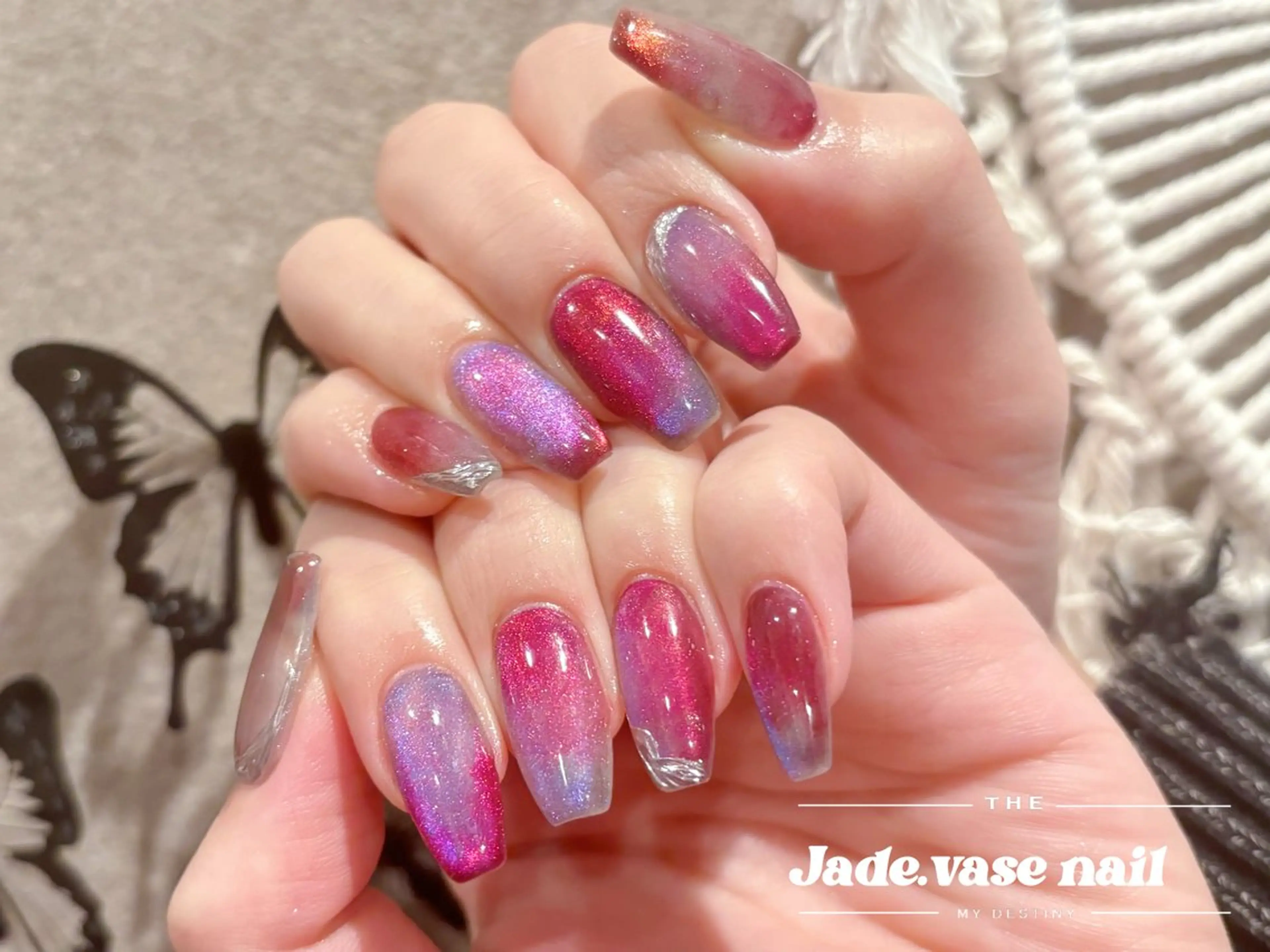 ネイル ハンドネイル ハンドケア ✰Jade.vase 银座のネイルデザイン