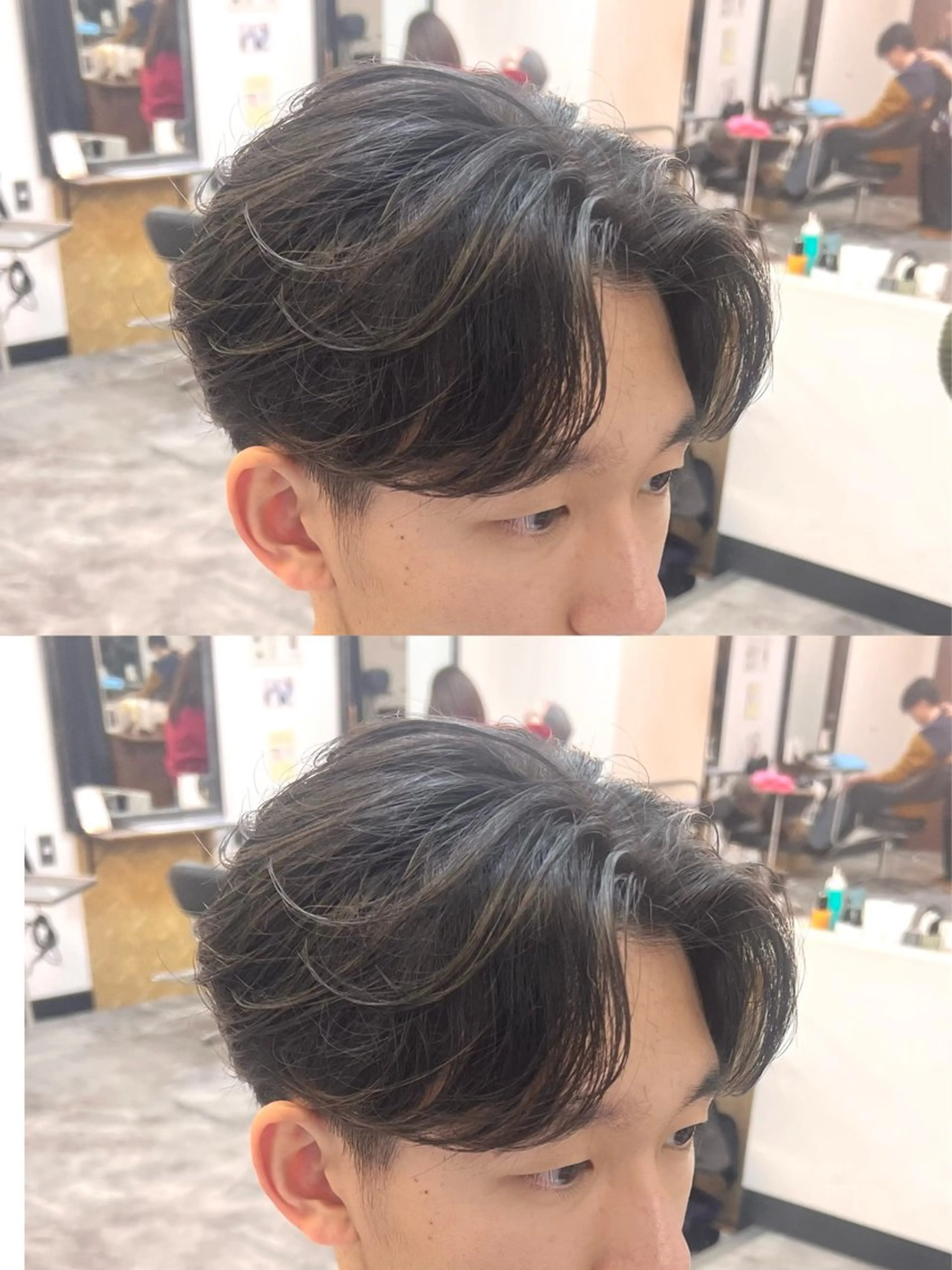 パーマ メンズ カット パーマ 毛流れ職人 /和田瑞生のヘアスタイル