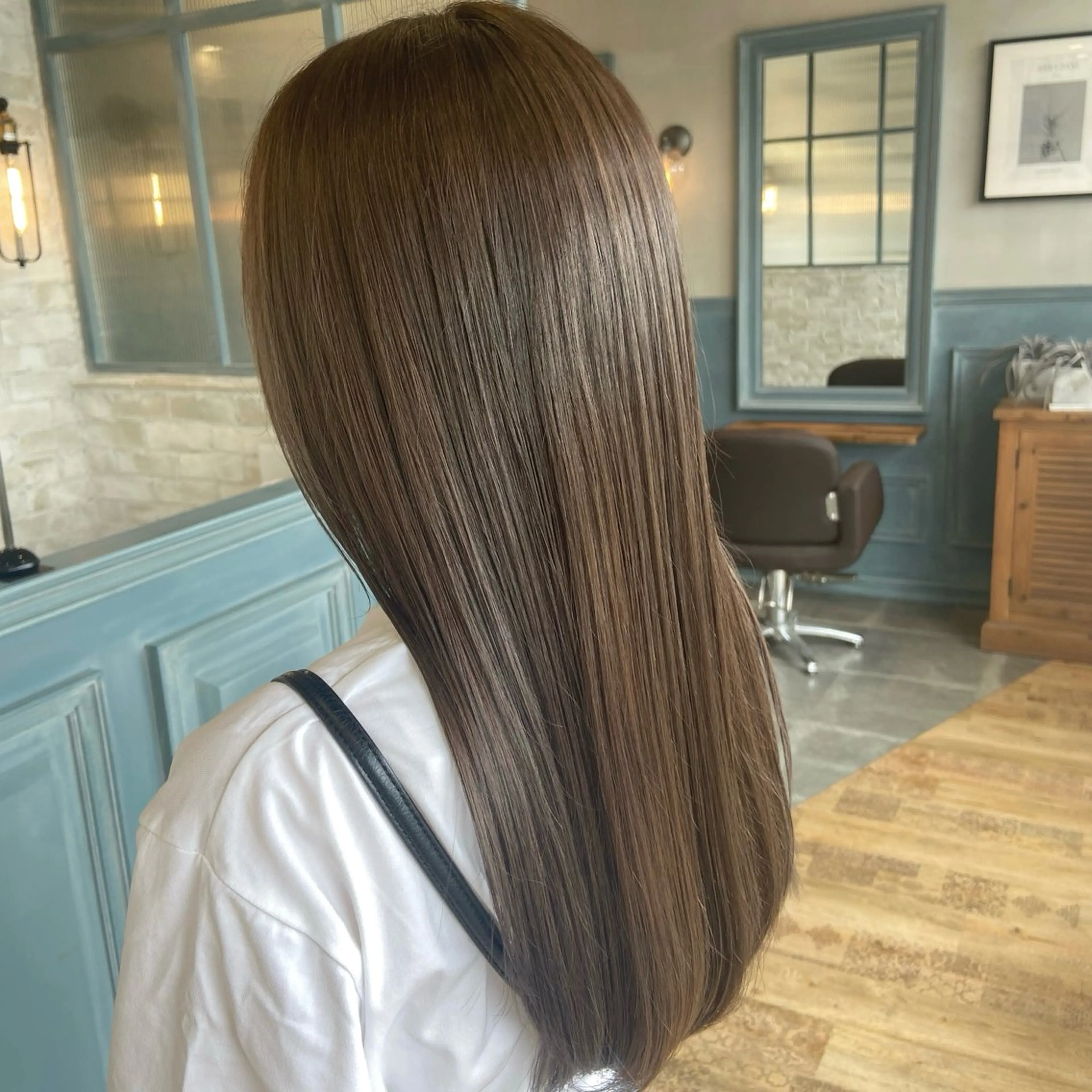 ロング カラー カット ヘアカラー トリートメント classic kawasaki所属・川崎のカラー職人🥣 kentaのヘアスタイル