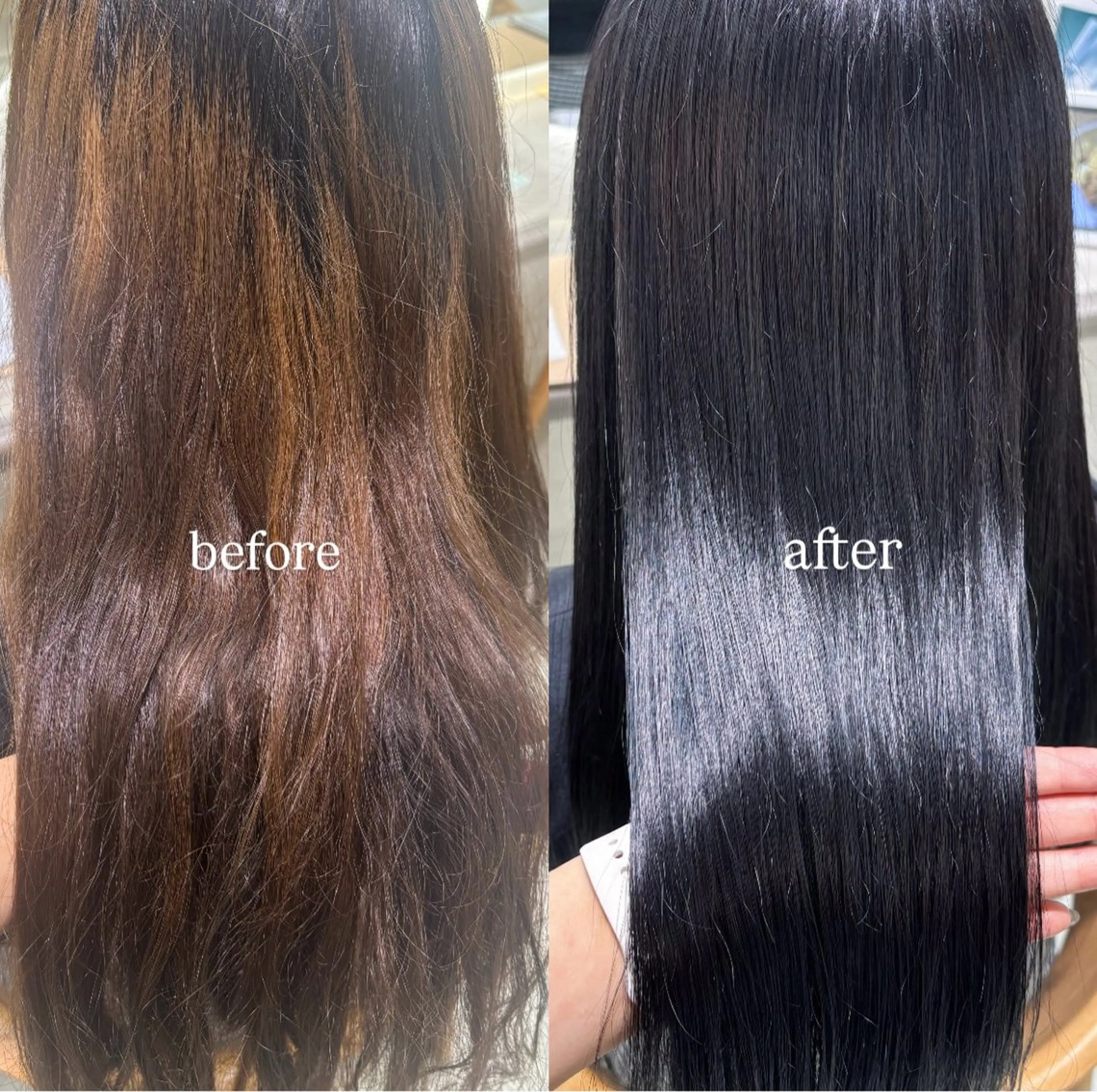 ロング カラー ブリーチ ヘアカラー トリートメント 伊藤 粹 /浦和のヘアスタイル