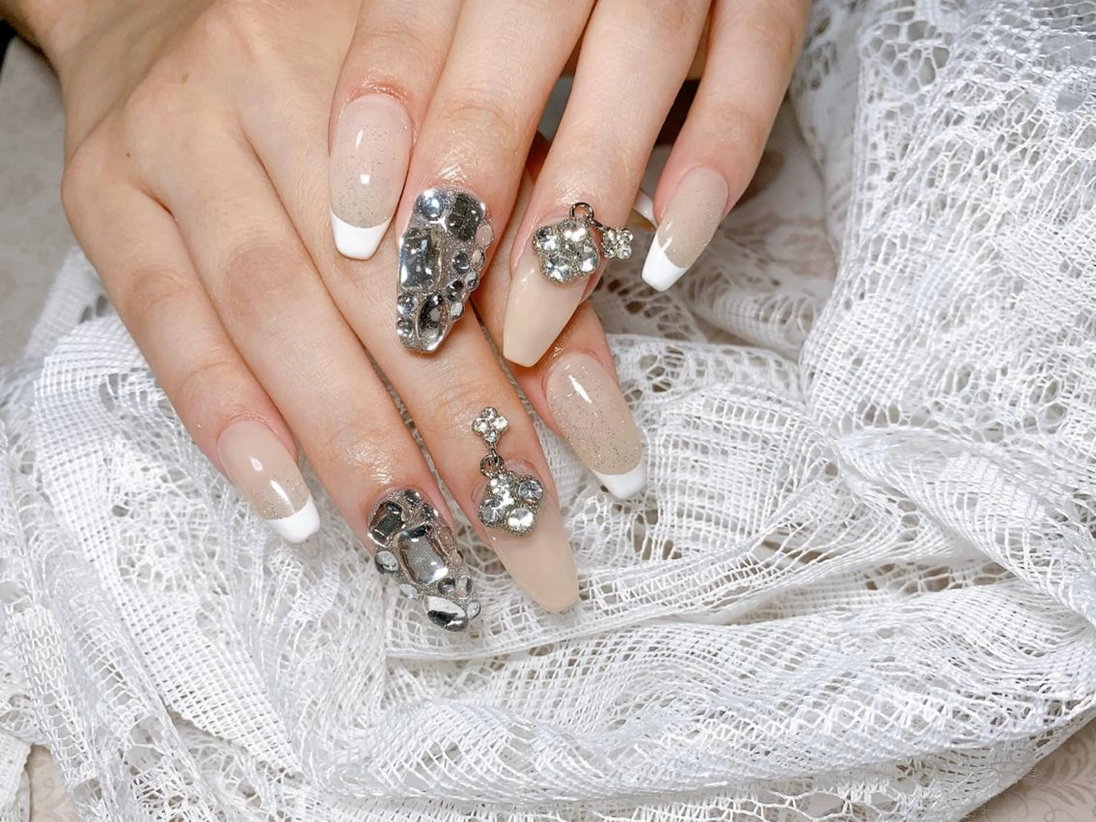 ネイル スカルプネイル ハンドネイル nail salon M'U【エムユー】のネイルデザイン