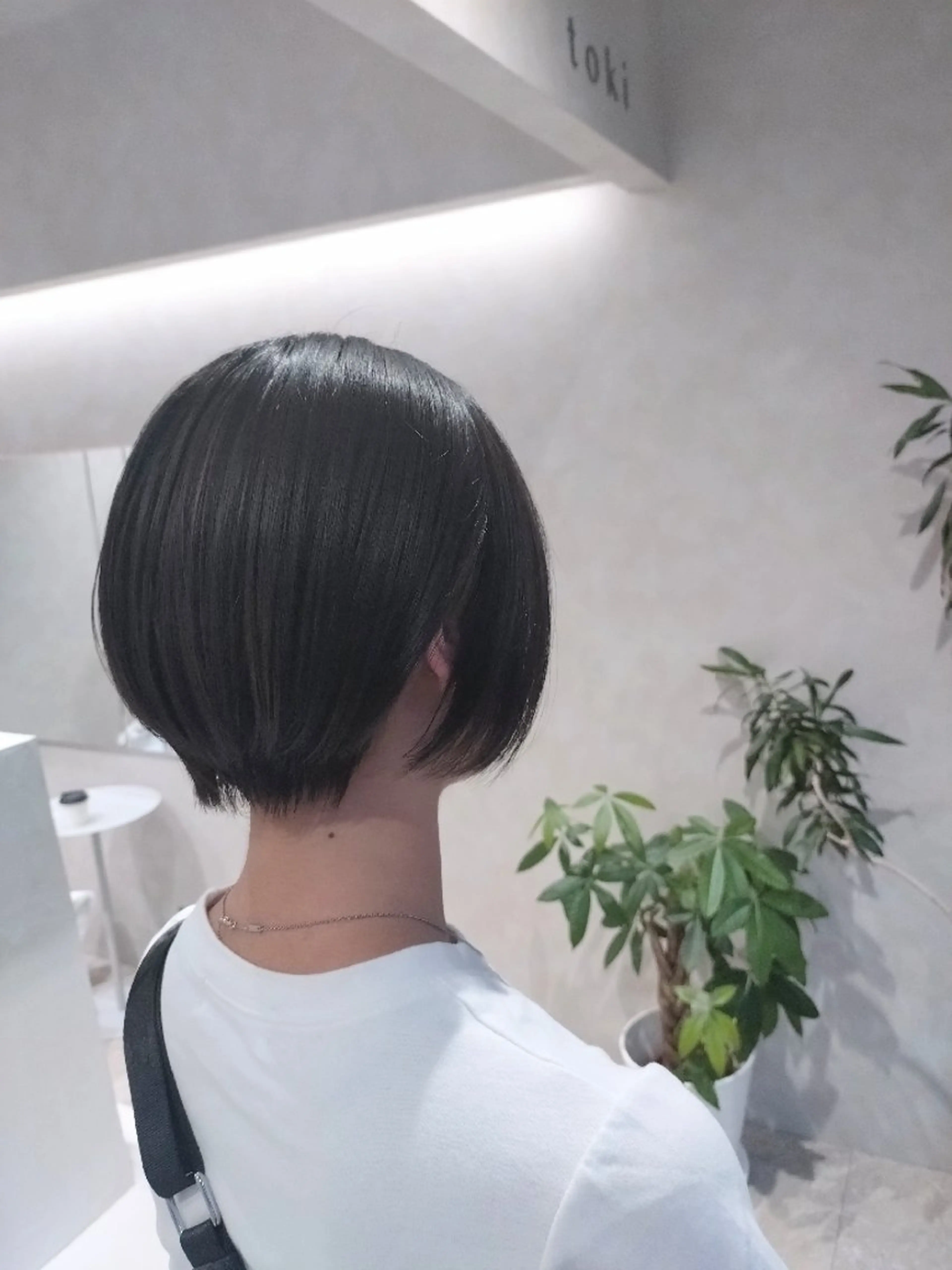 ショート カラー 丸みショート ボブ ショートヘア toki所属・シオリ/toki ✂️カット無料✂️のヘアスタイル
