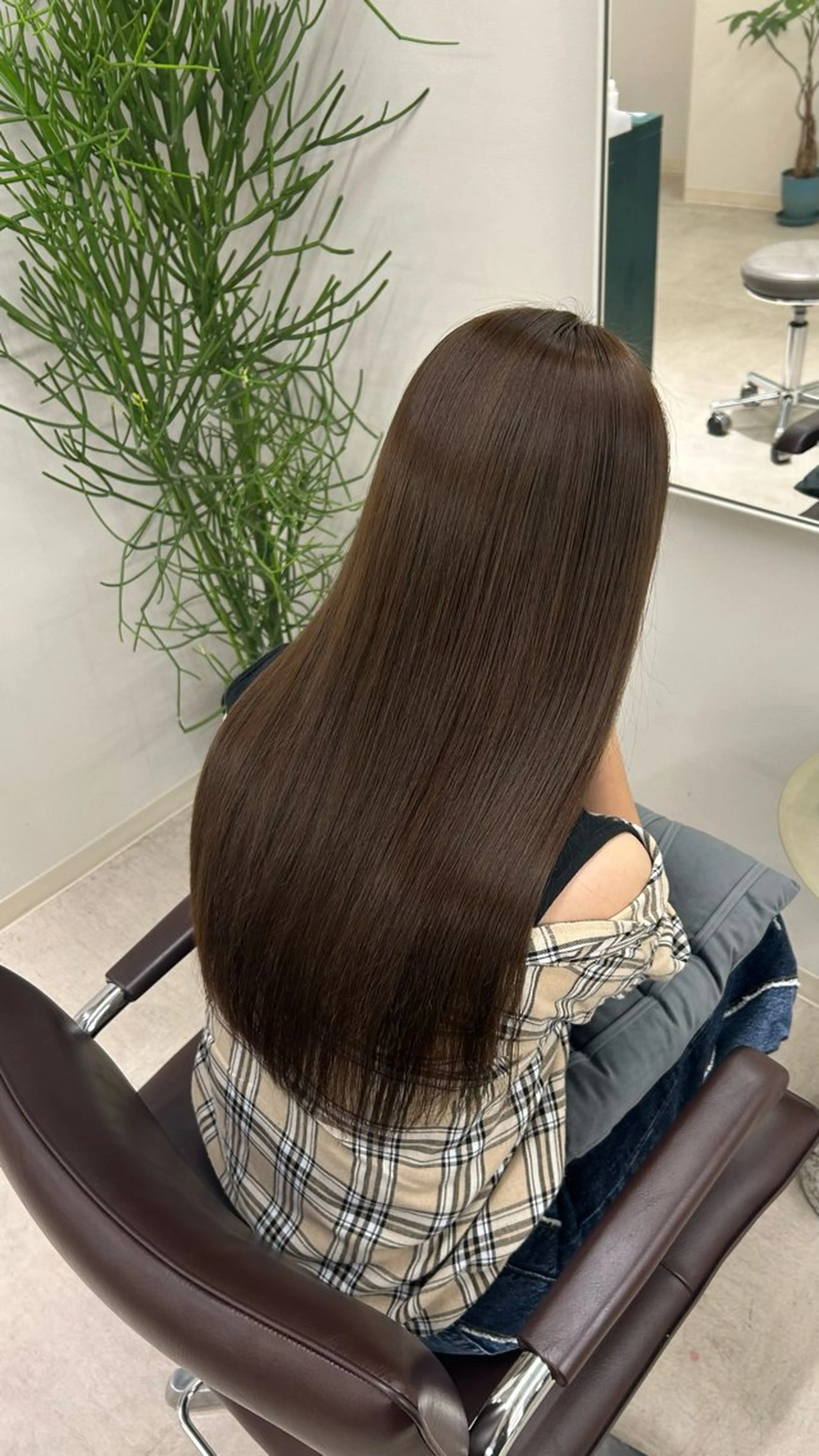 ロング ヘアカラー トリートメント 艶カラー/髪質改善 /HANAのヘアスタイル