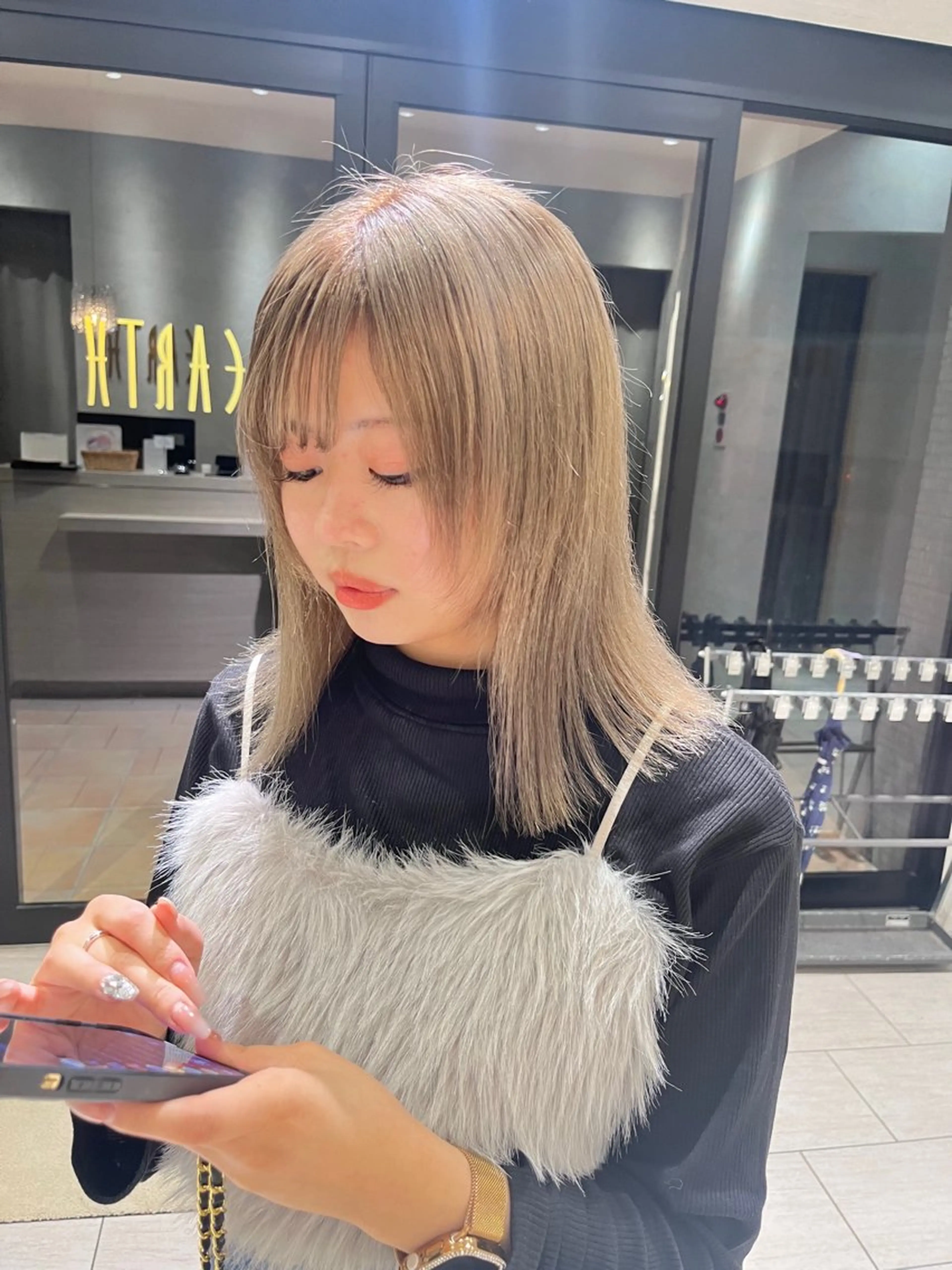 U19ダブルカラー+3step髪質改善の写真