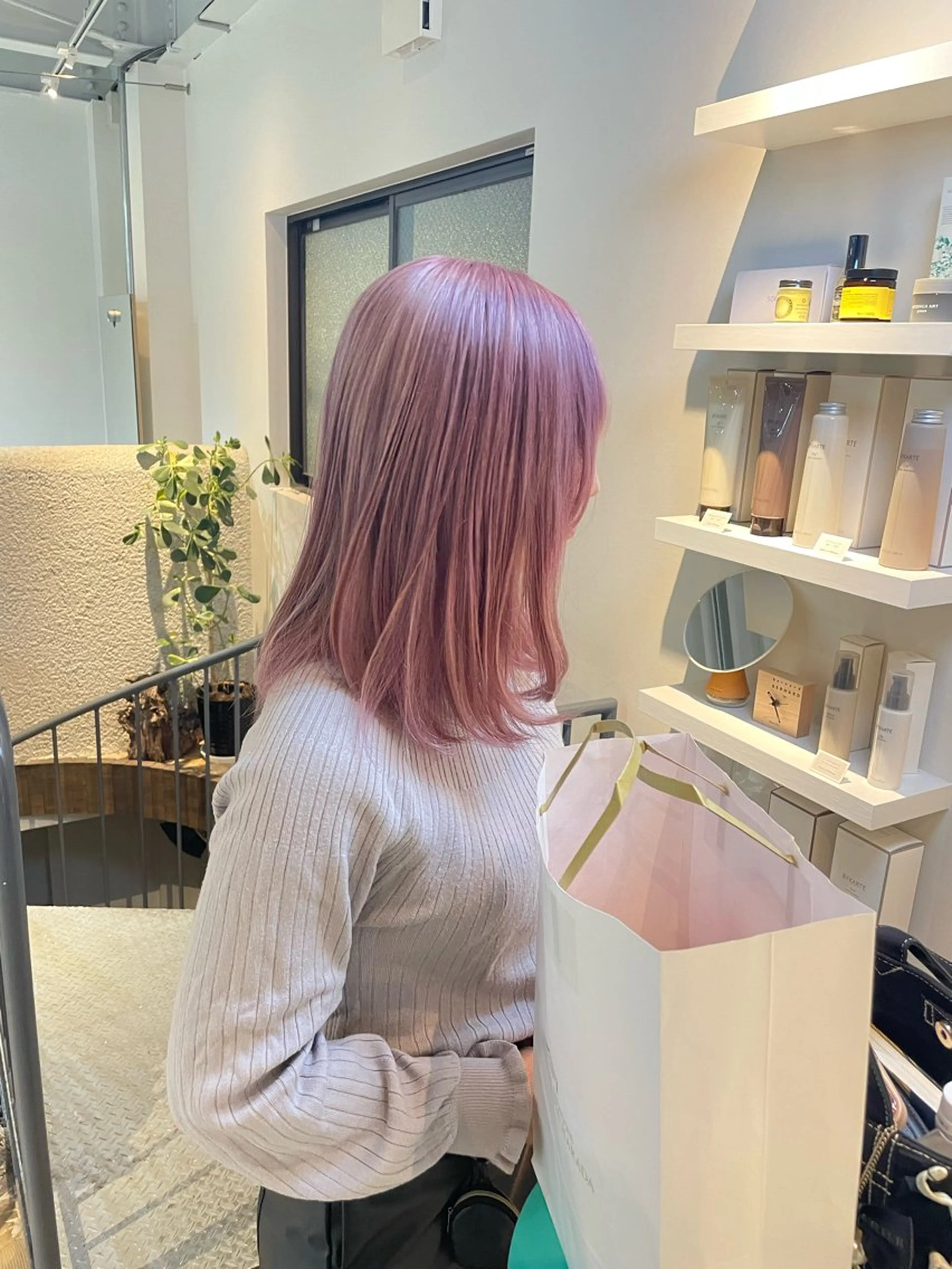 ミディアム カラー Yusuke ユウスケのヘアスタイル