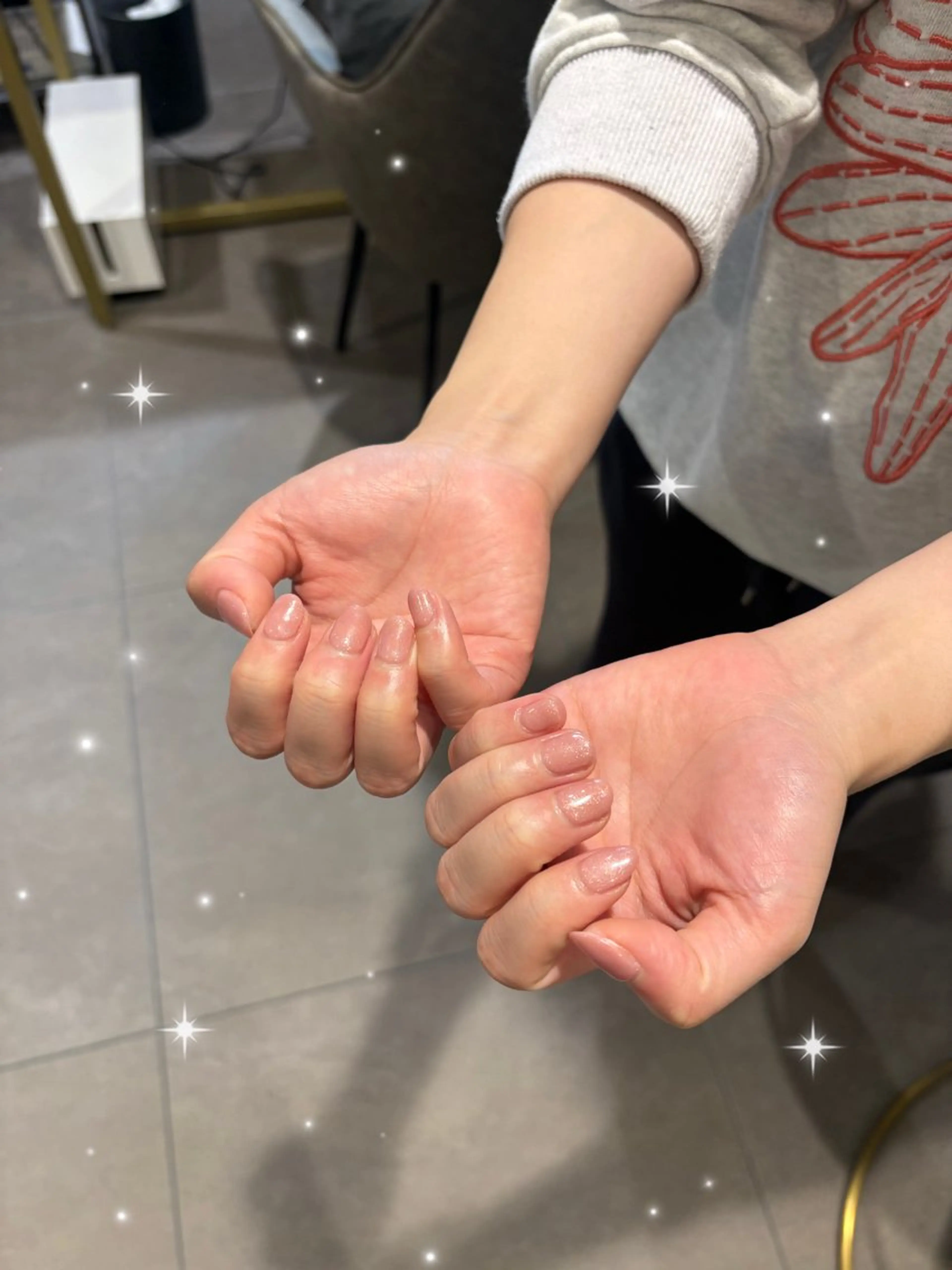 ネイル キラキラネイル ラメ(グリッター) ピンク 🎀RinRin🎀 Nail💅二子玉川のネイルデザイン