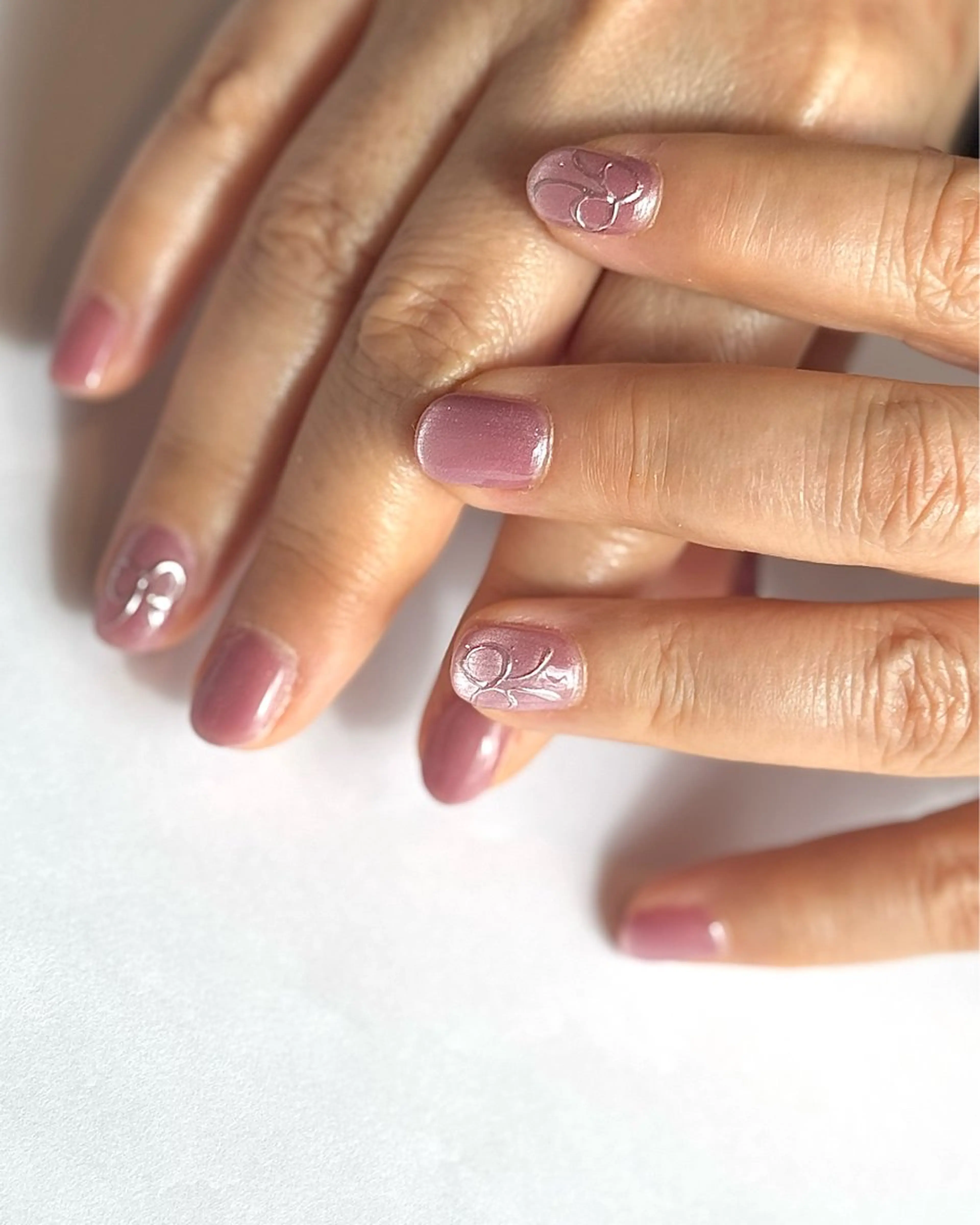 ショート nunc所属・nunc吉祥寺 Yokoのネイルデザイン