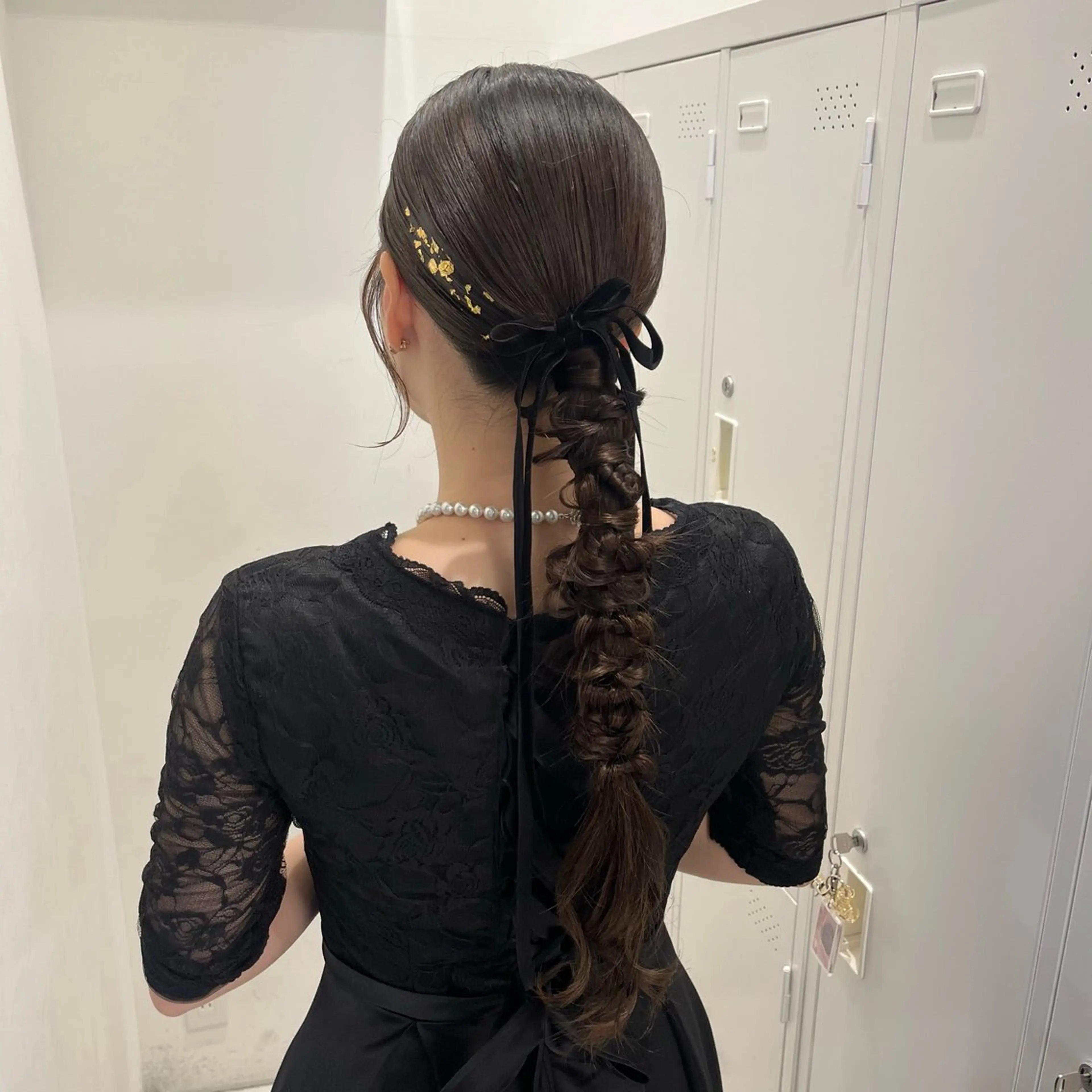 ロング ヘアアレンジ ロング riko/レイヤー/ 艶カラー/ヘアセットのヘアスタイル