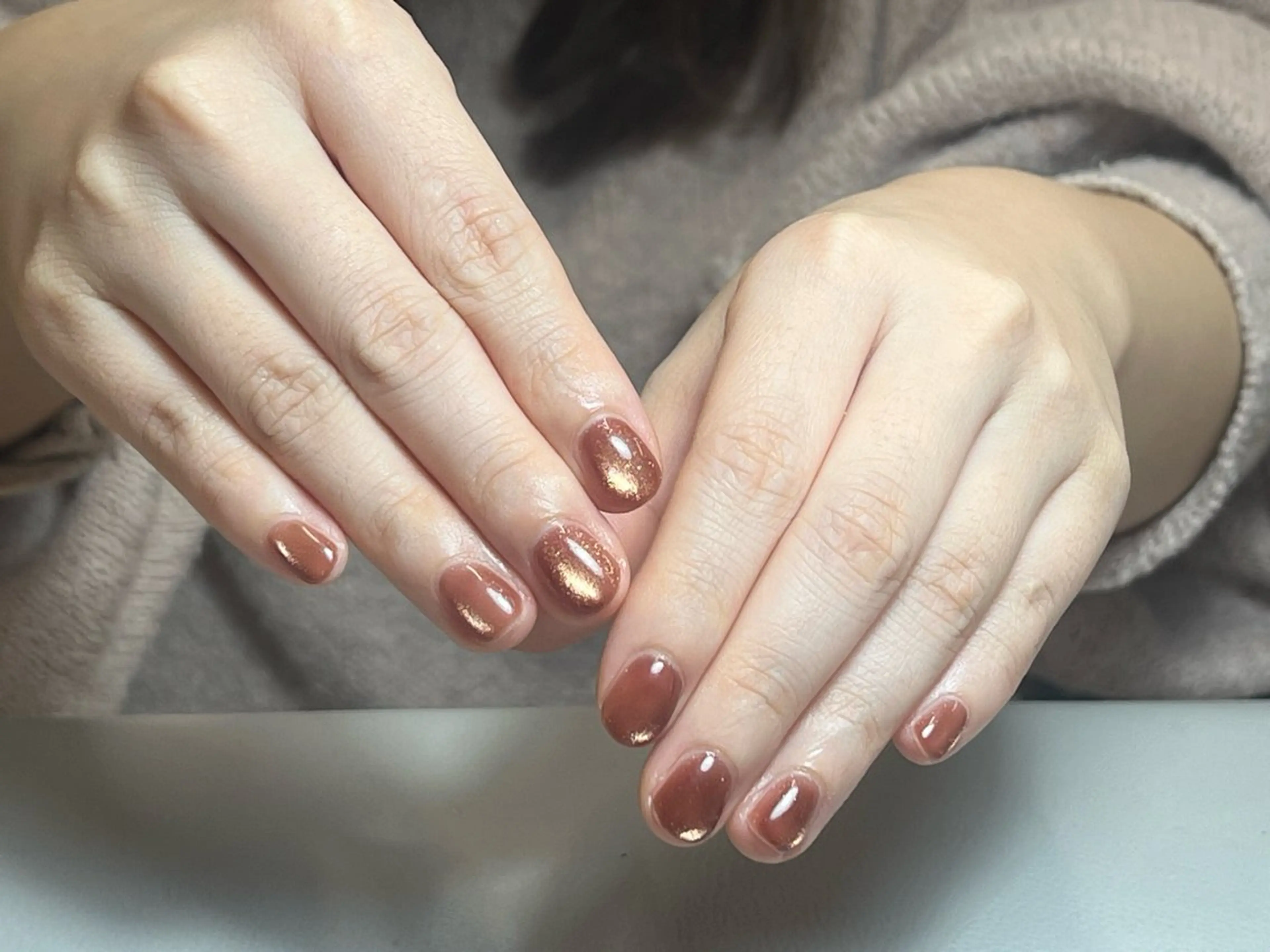 ネイル アートネイル 韓国ネイル 持ち込み ニュアンスネイル ワンカラーネイル ハンドネイル イブ ネイリのネイルデザイン