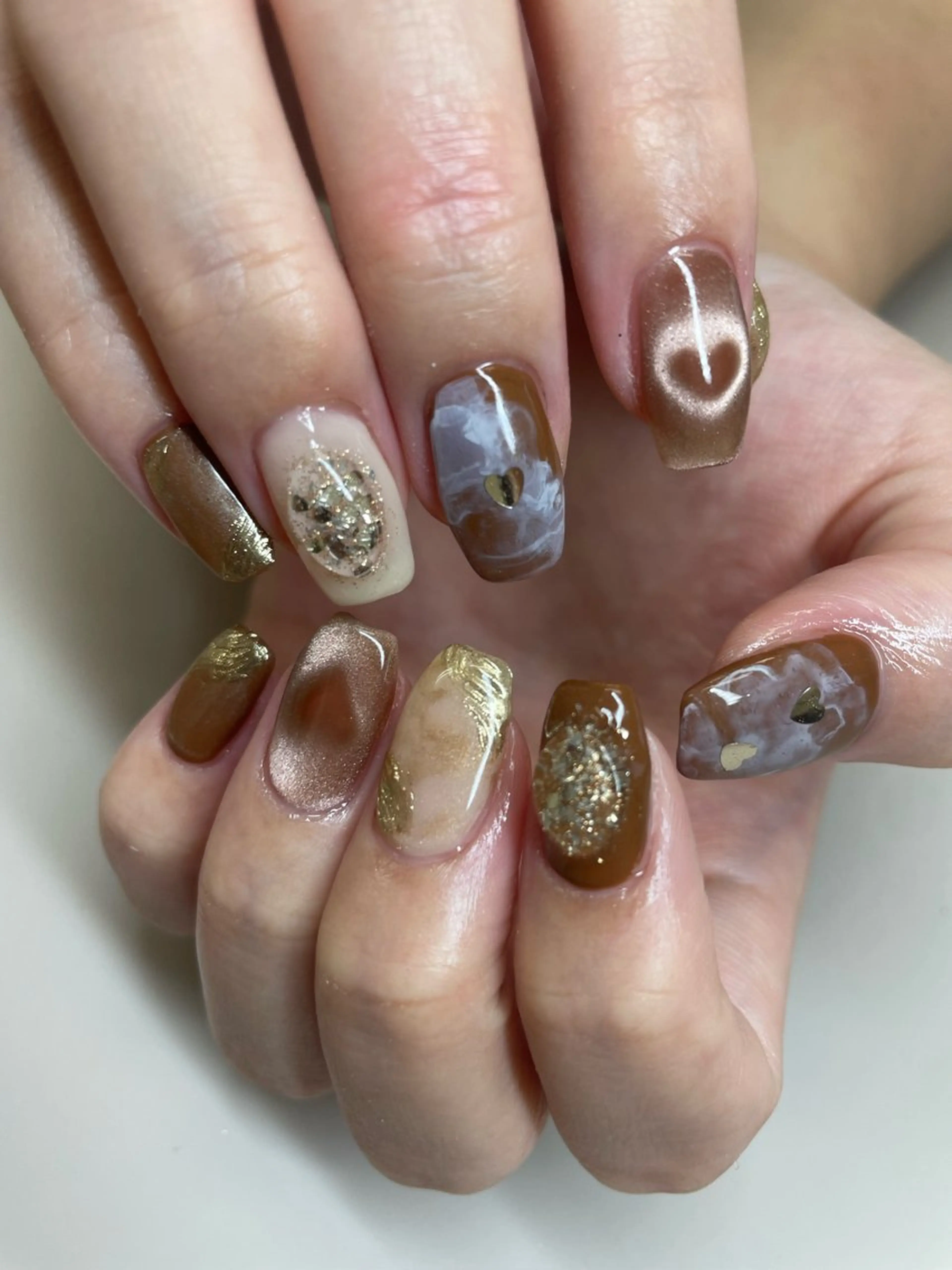 ネイル ハンドネイル Hisaka Mikiのネイルデザイン