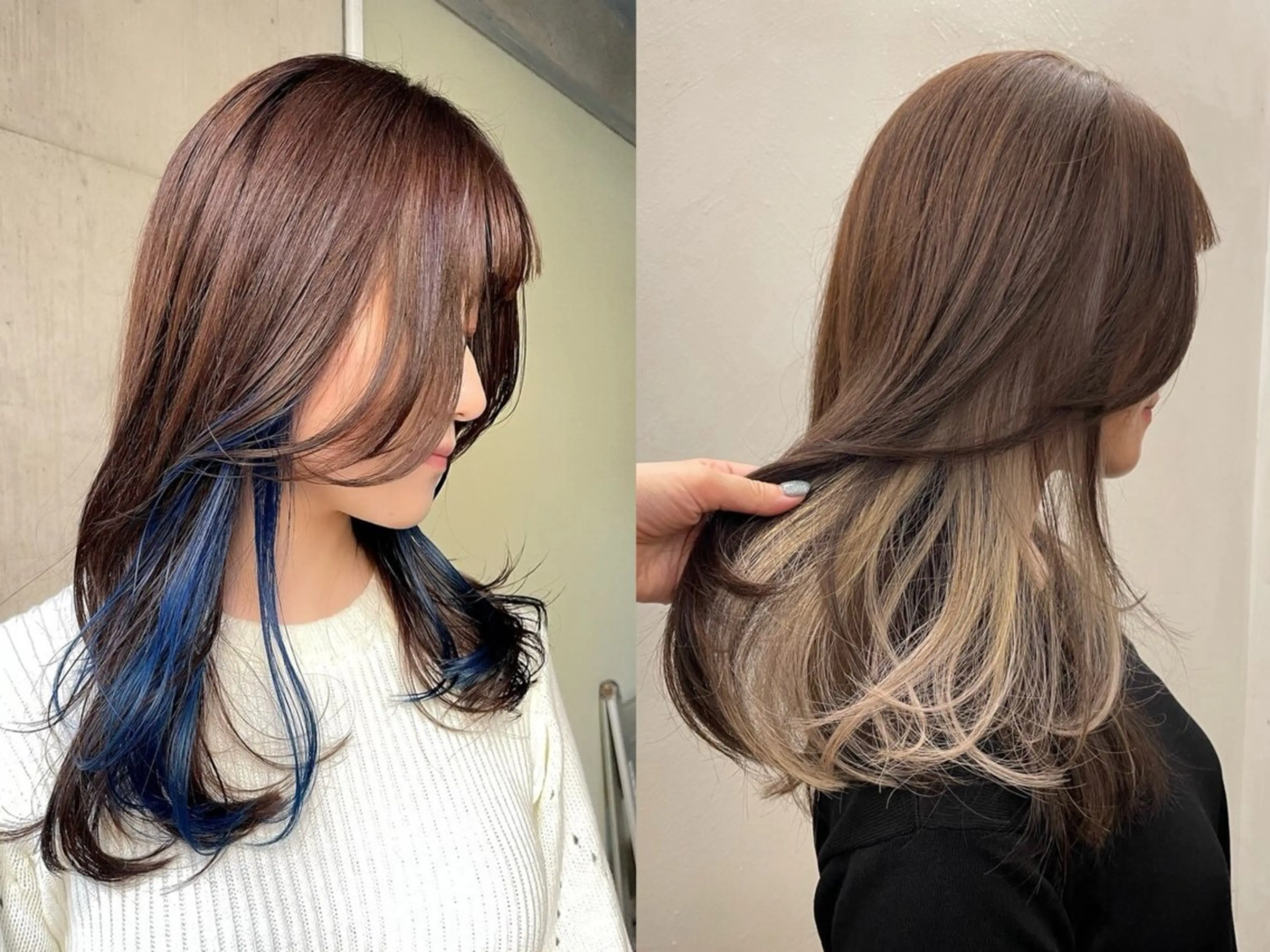 ミディアム カラー カット ヘアカラー トリートメント Paddle所属・似合わせレイヤー/ レイヤーパーマ/高倉のヘアスタイル