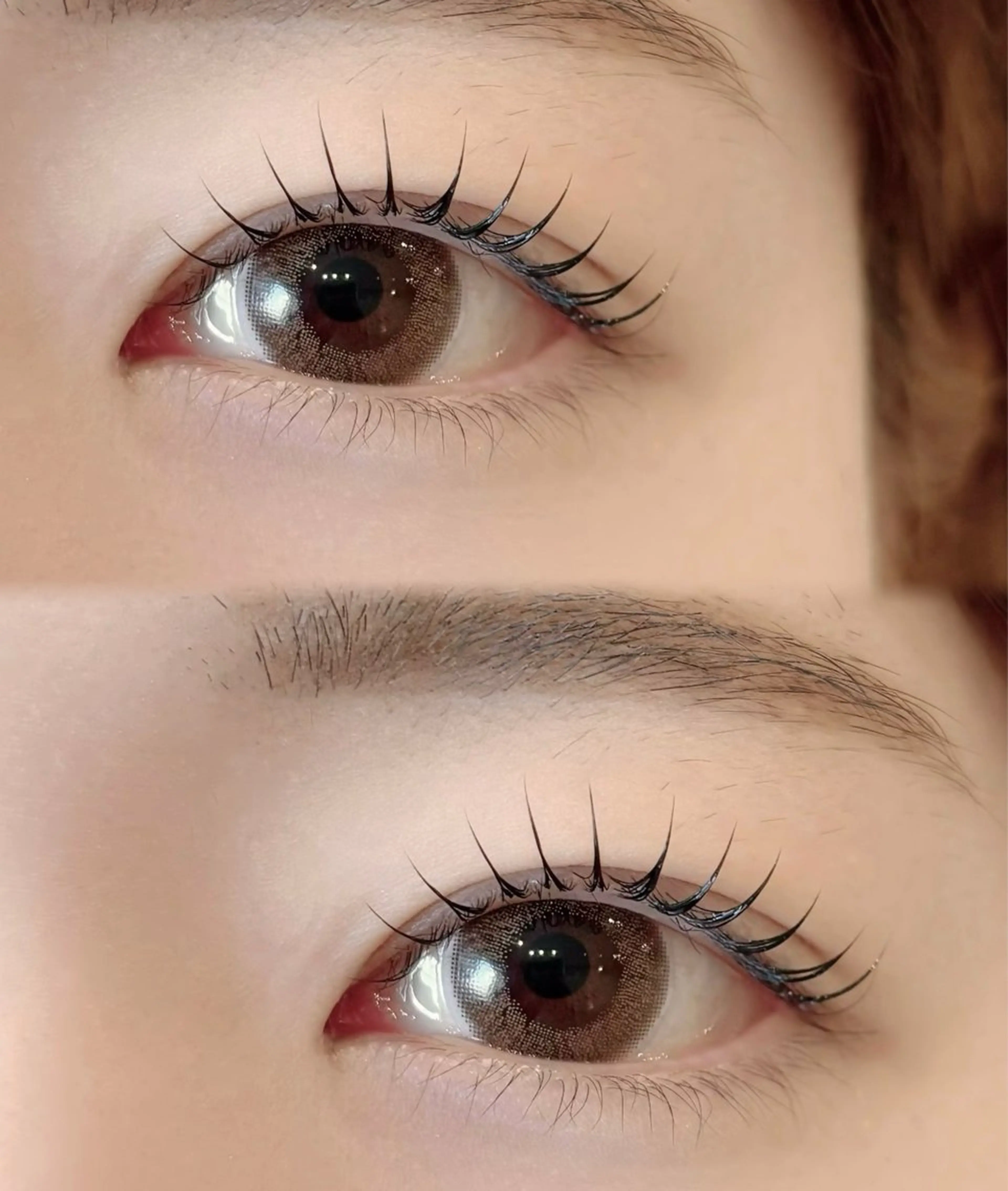 まつ毛パーマ☘️(再来様)コーティング付きの写真