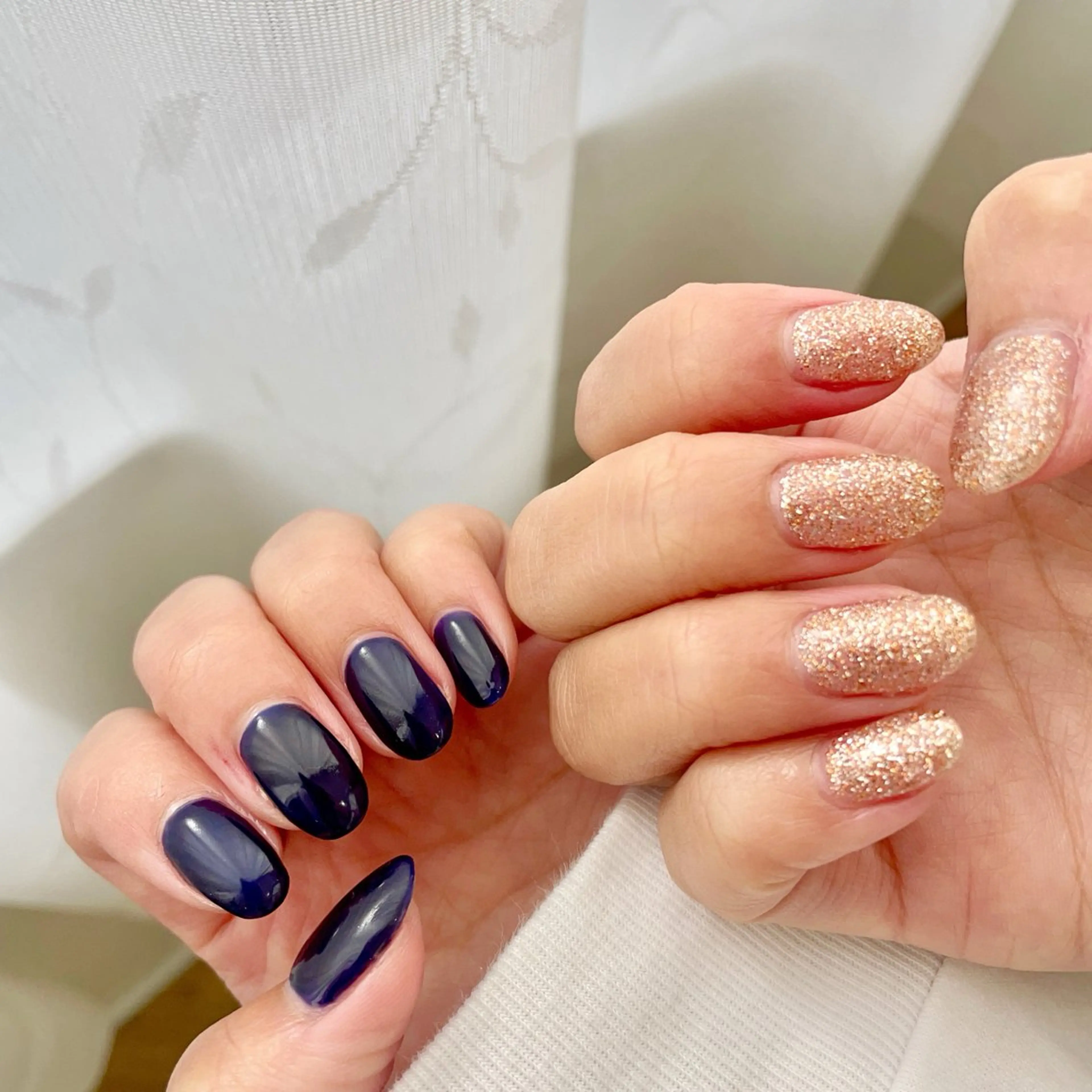 ネイル WHITE EYE鳳店所属・WHITE NAIL 鳳店NARUMIのネイルデザイン