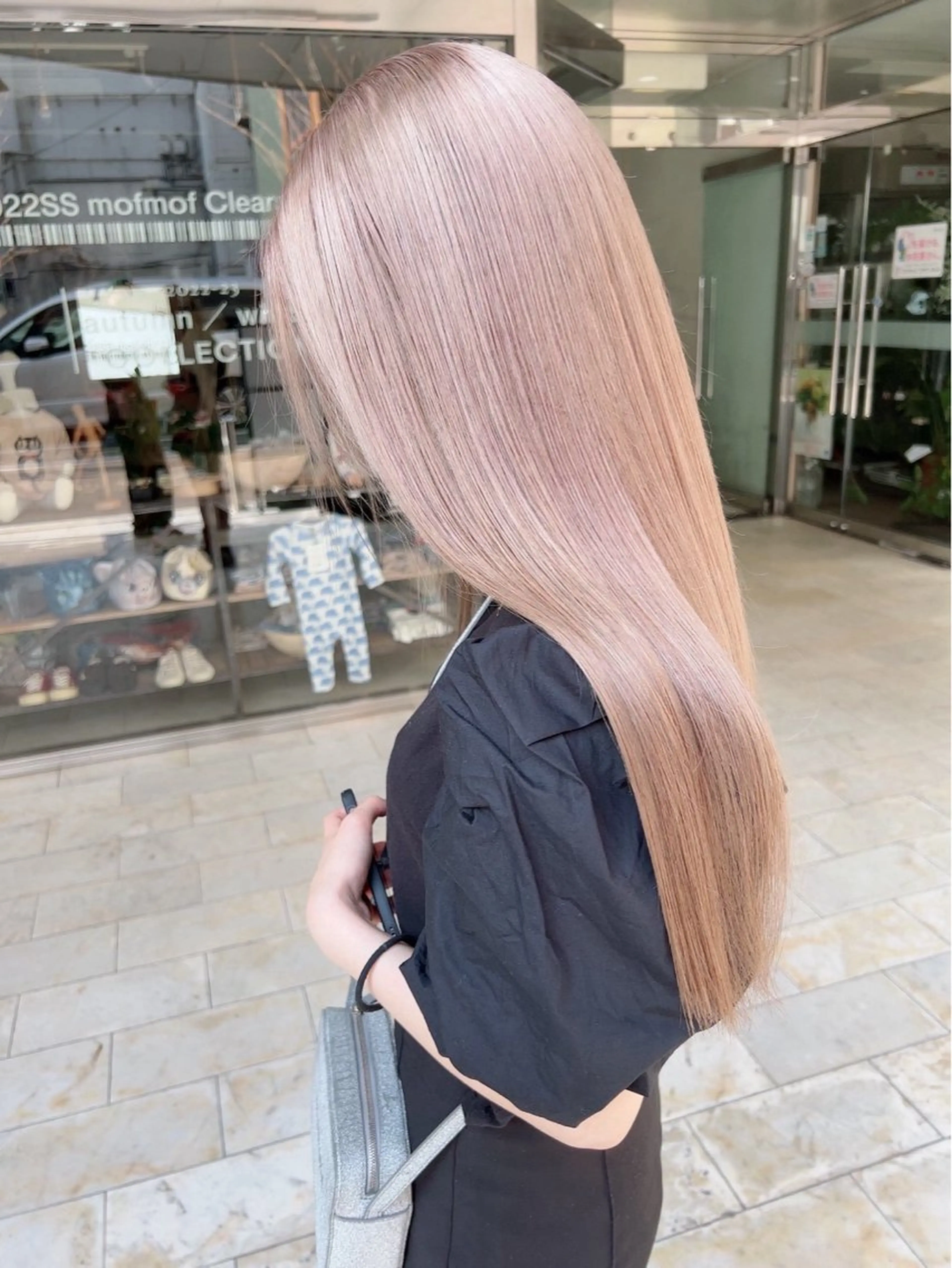 ロング カラー カット ヘアカラー ヘッドスパ 北九州 HAIR THE LOVES LAUGHS ヘアケアストア ORGANICA所属・笹原 花菜乃のヘアスタイル