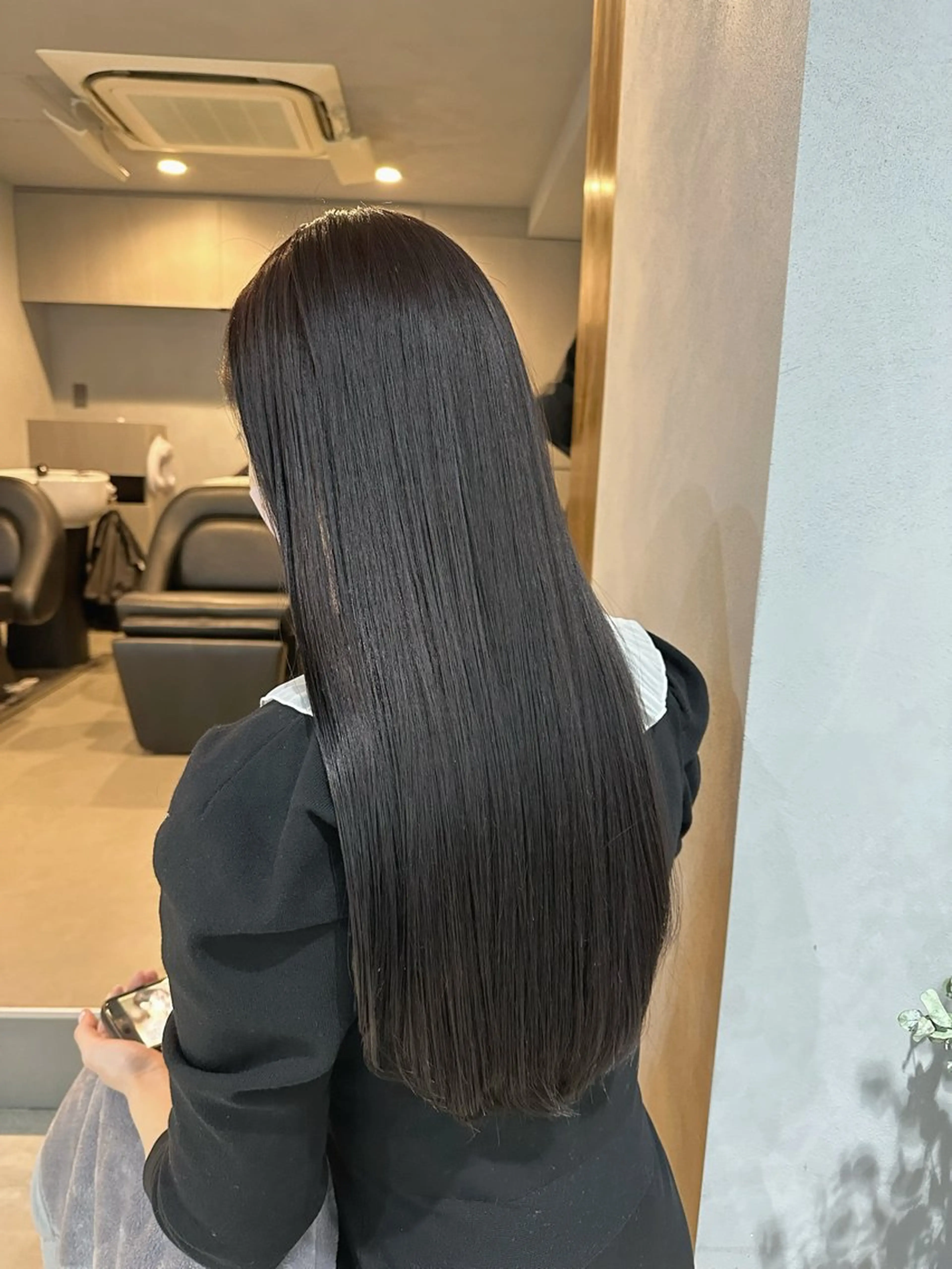 ロング パーマ 髪質改善 トリートメント ストレートパーマ 縮毛矯正 トリートメント レイヤーカット/ パーマ/齋藤大貴のヘアスタイル