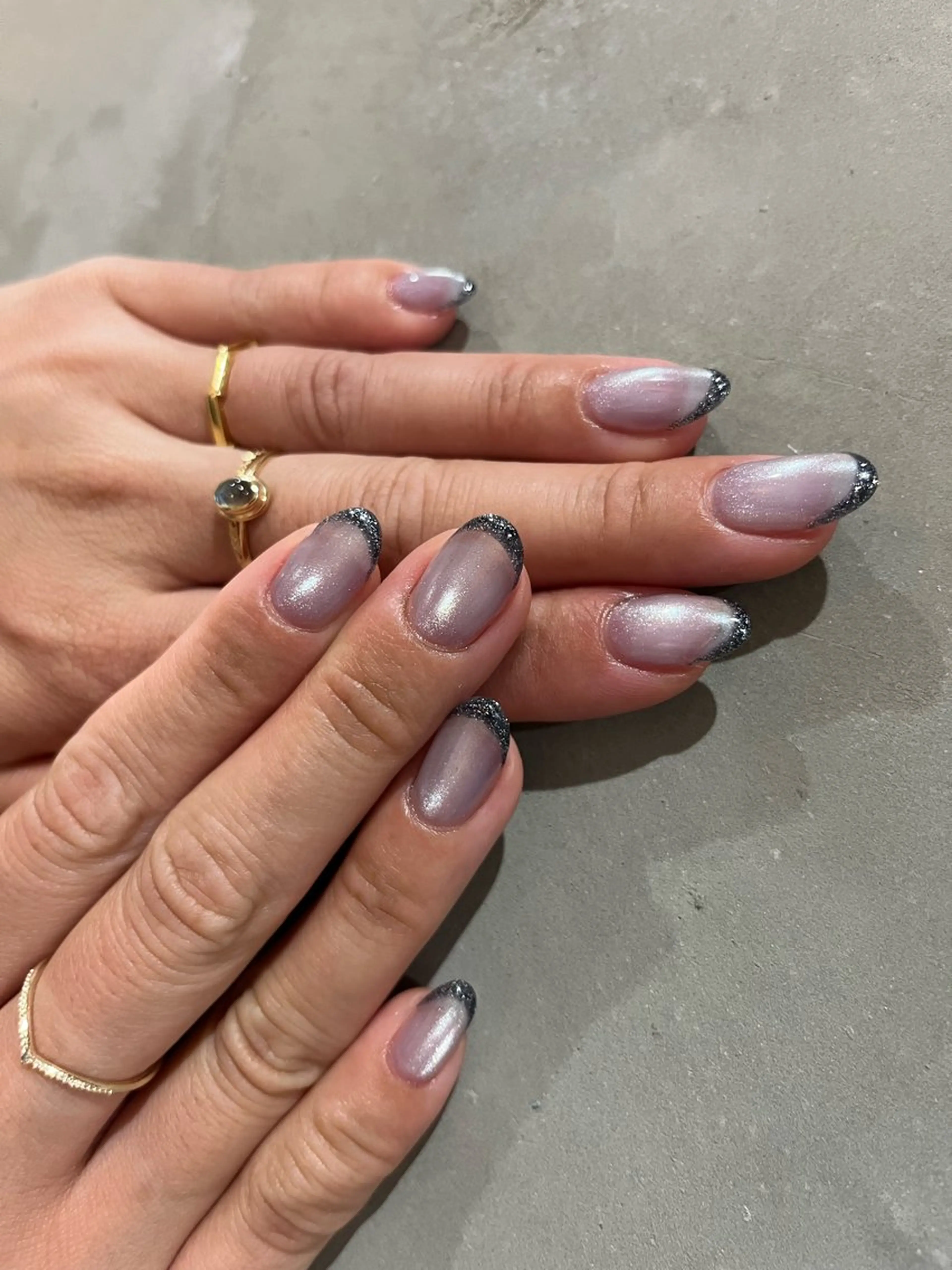 ネイル フラッシュネイル マグネットネイル WHITE所属・Lily WHITEのネイルデザイン