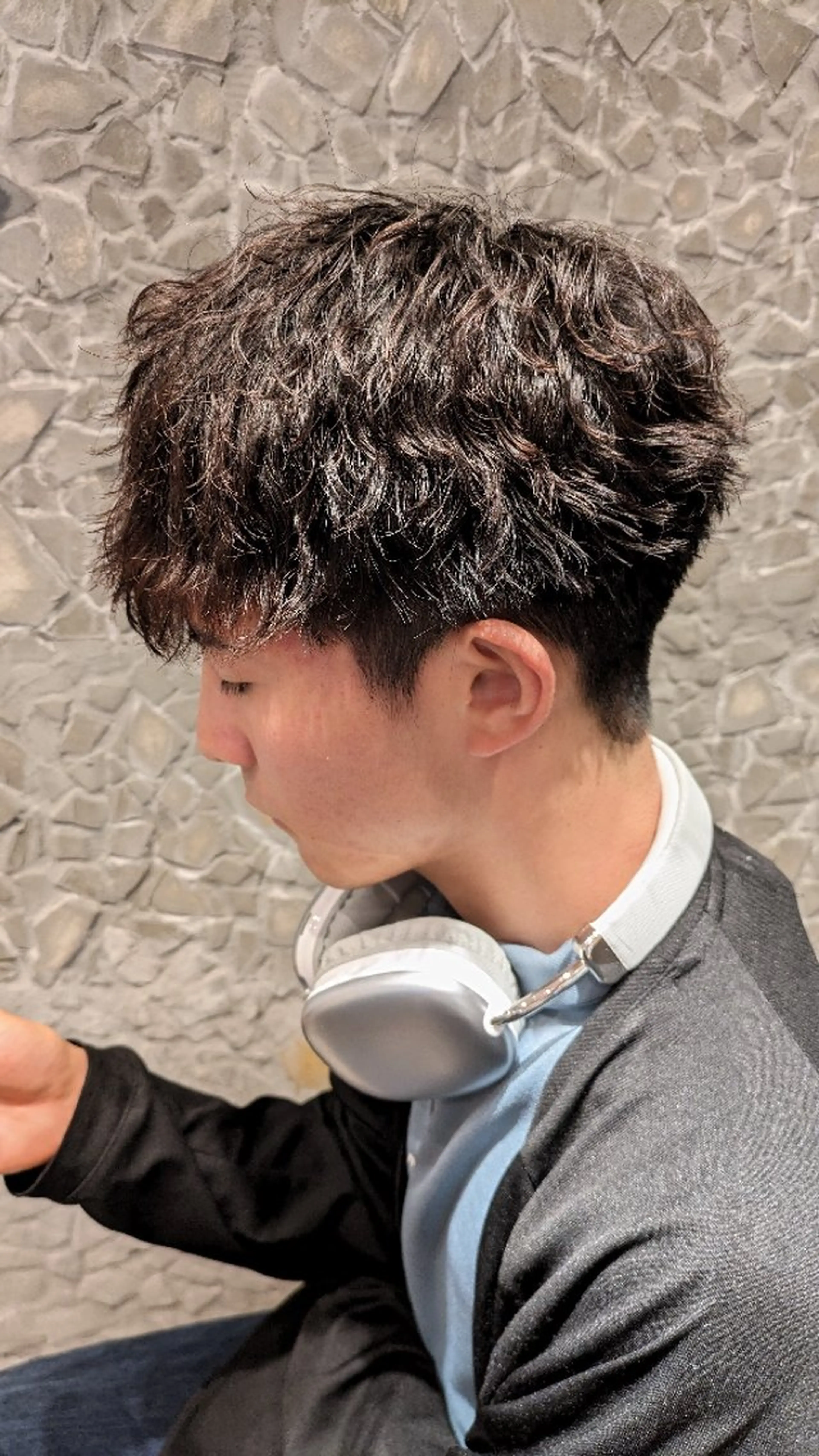 パーマ メンズ メンズパーマ カット パーマ men's salon Gaudi三宮店所属・こだっく /メンズカットのヘアスタイル