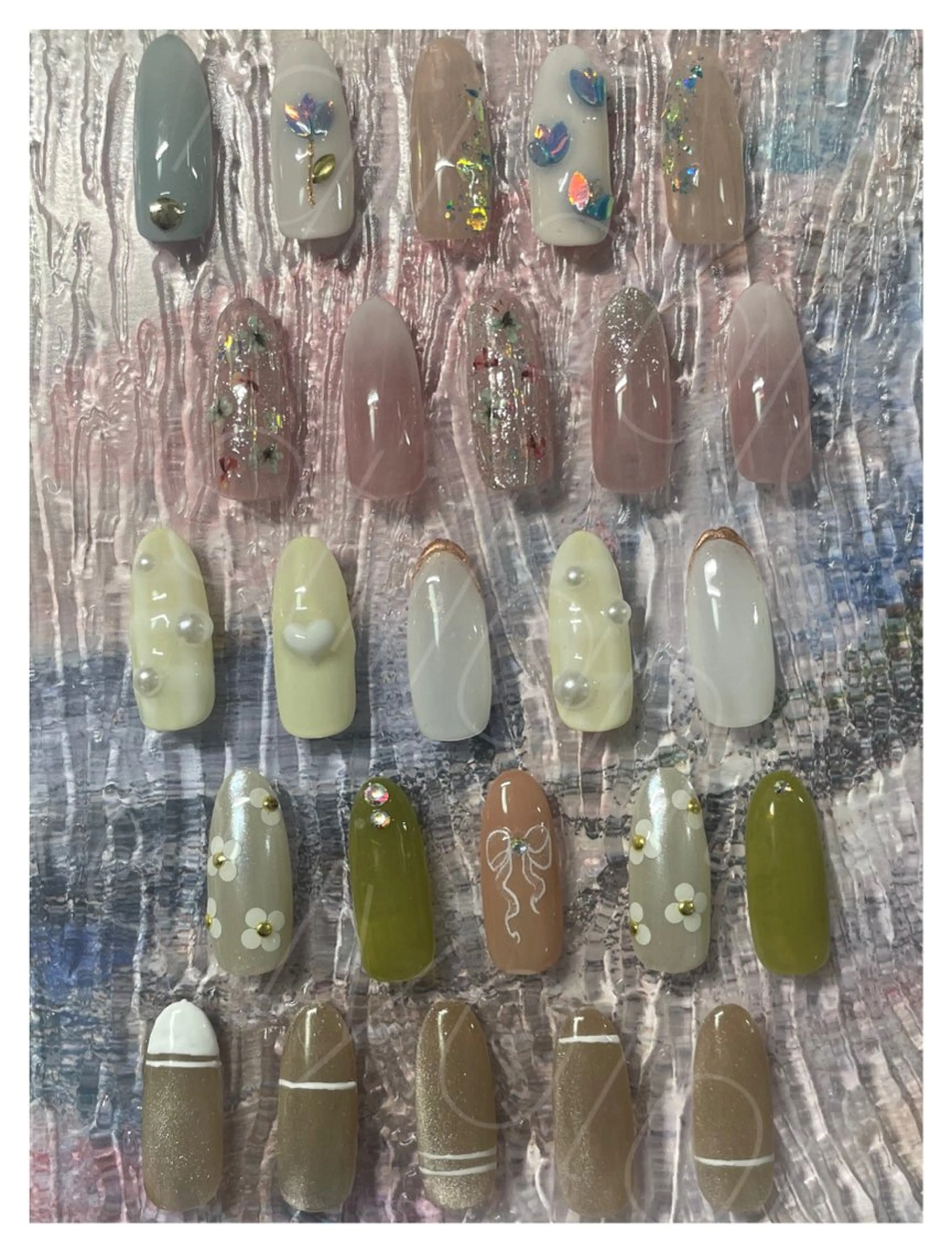 ネイル アートネイル マットネイル petillant所属・nail salon petillantのネイルデザイン