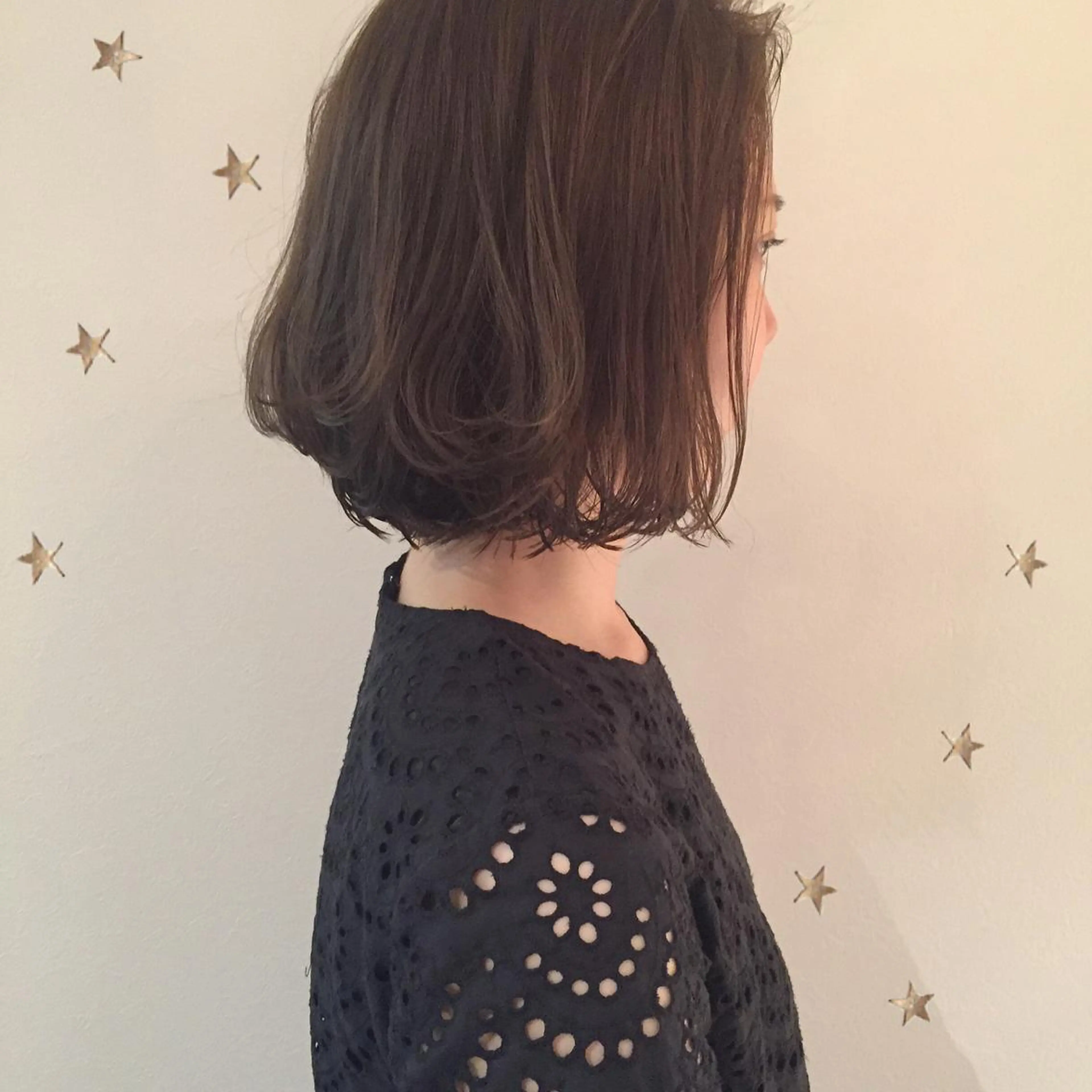 ミディアム アッシュ ボブ salon AKIRA所属・市川 千夏のヘアスタイル