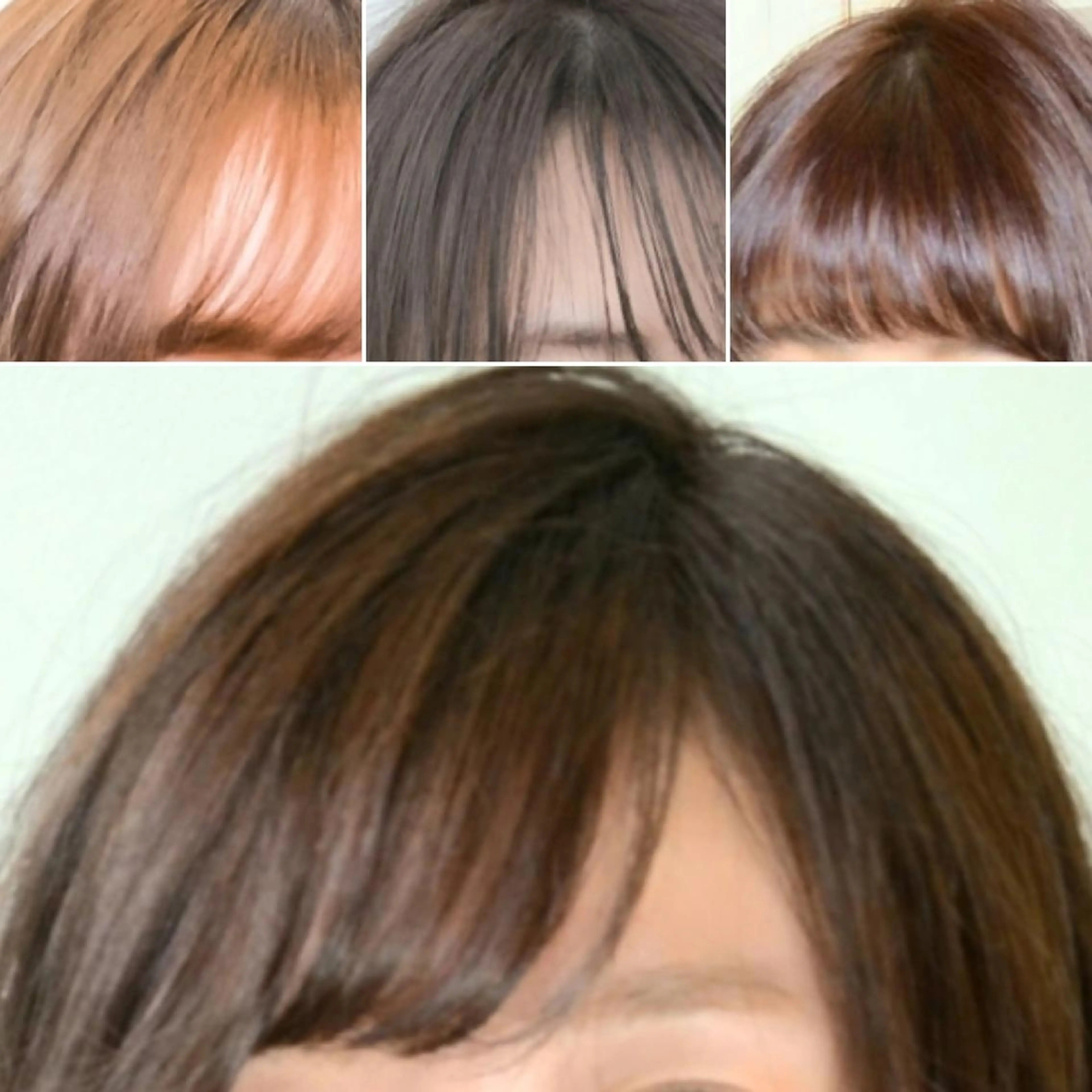 マスクに負けない！前髪矯正+カット+トリートメントの写真