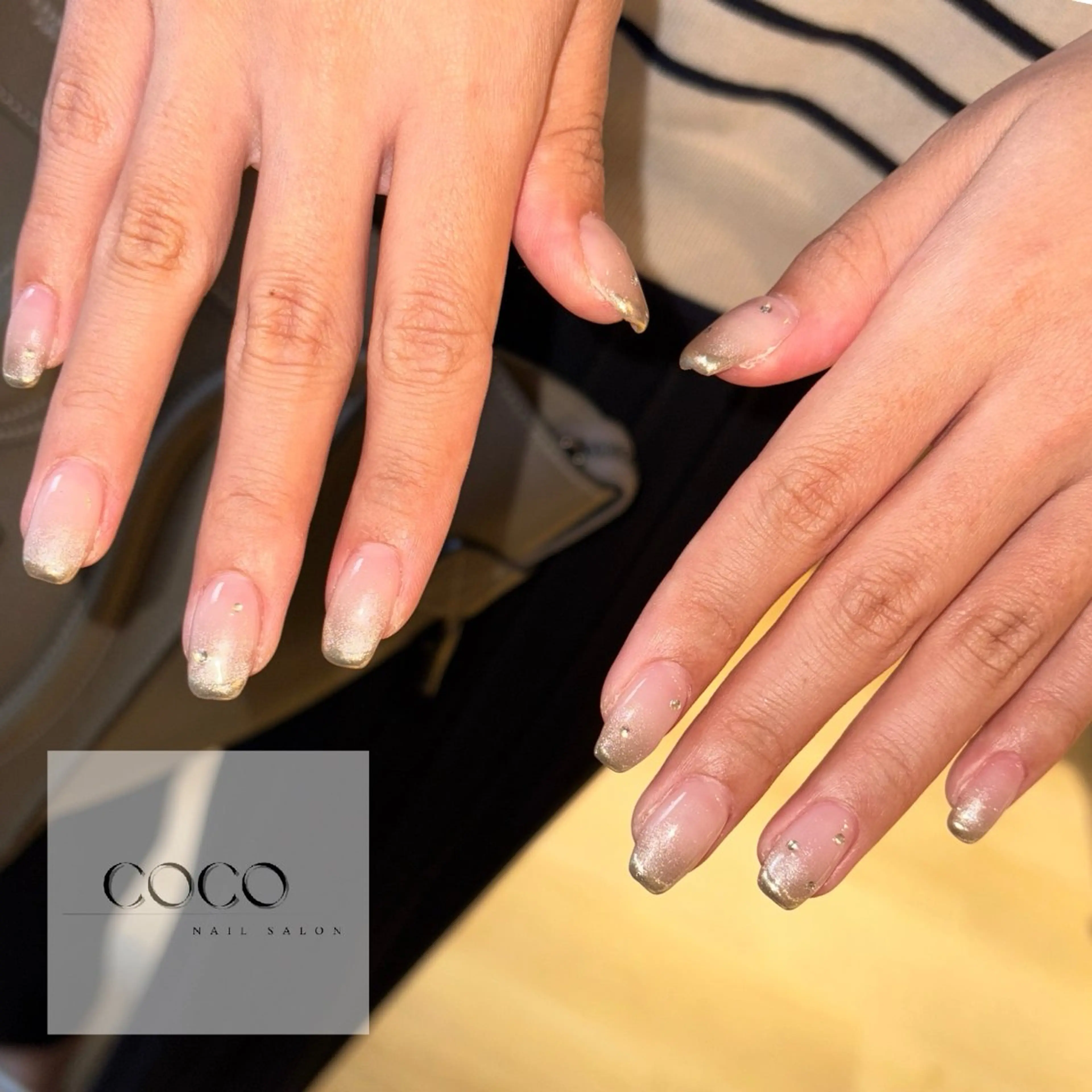 ネイル フレンチネイル グラデーション マグネットネイル ミラーネイル 持ち込み NAIL SALON / 耳ﾂﾎﾞ HBLの眉毛・アイブロウイメージ