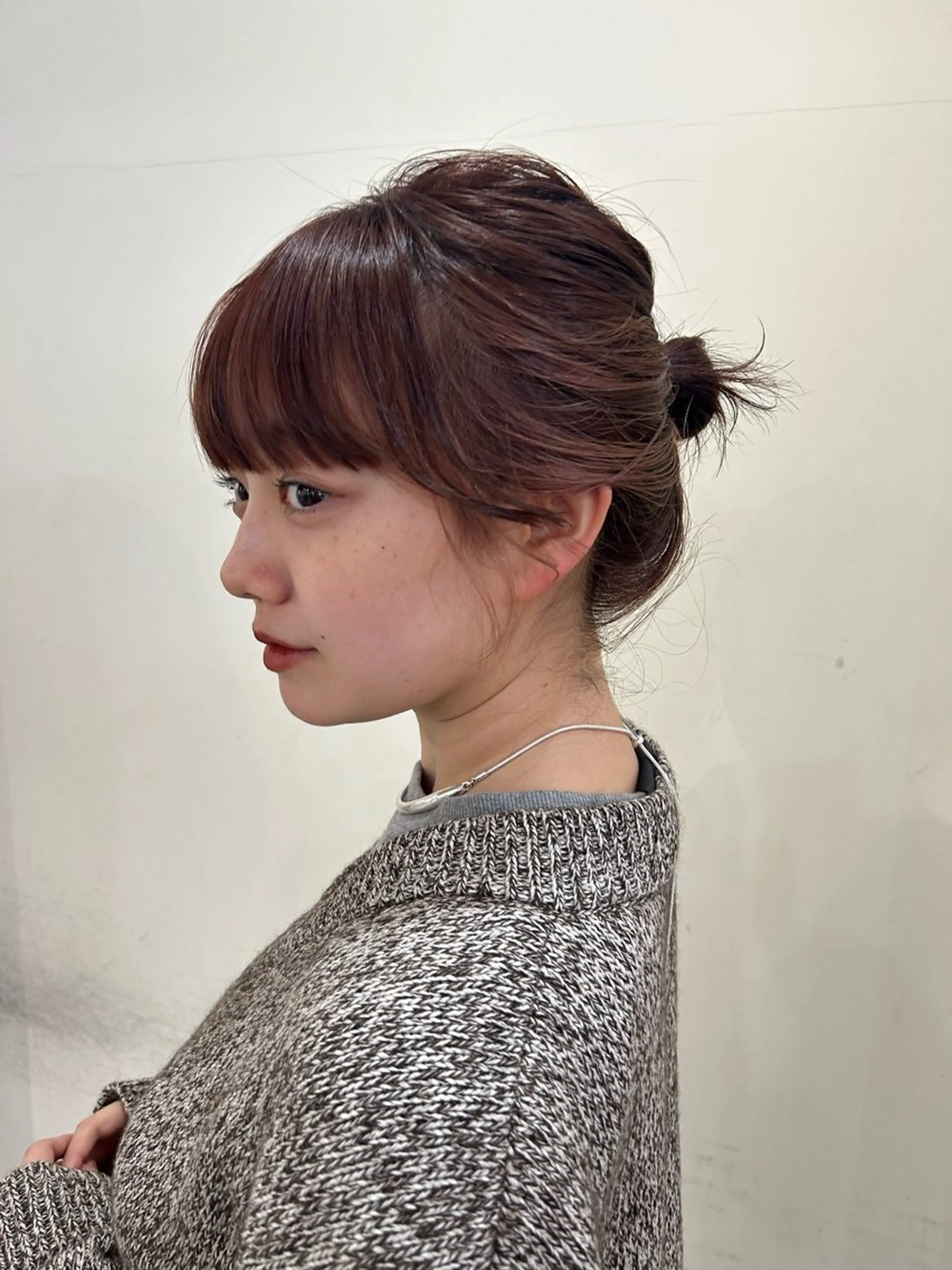 ミディアム 顔周り/レイヤー/ 透明感/あやか💕のヘアスタイル