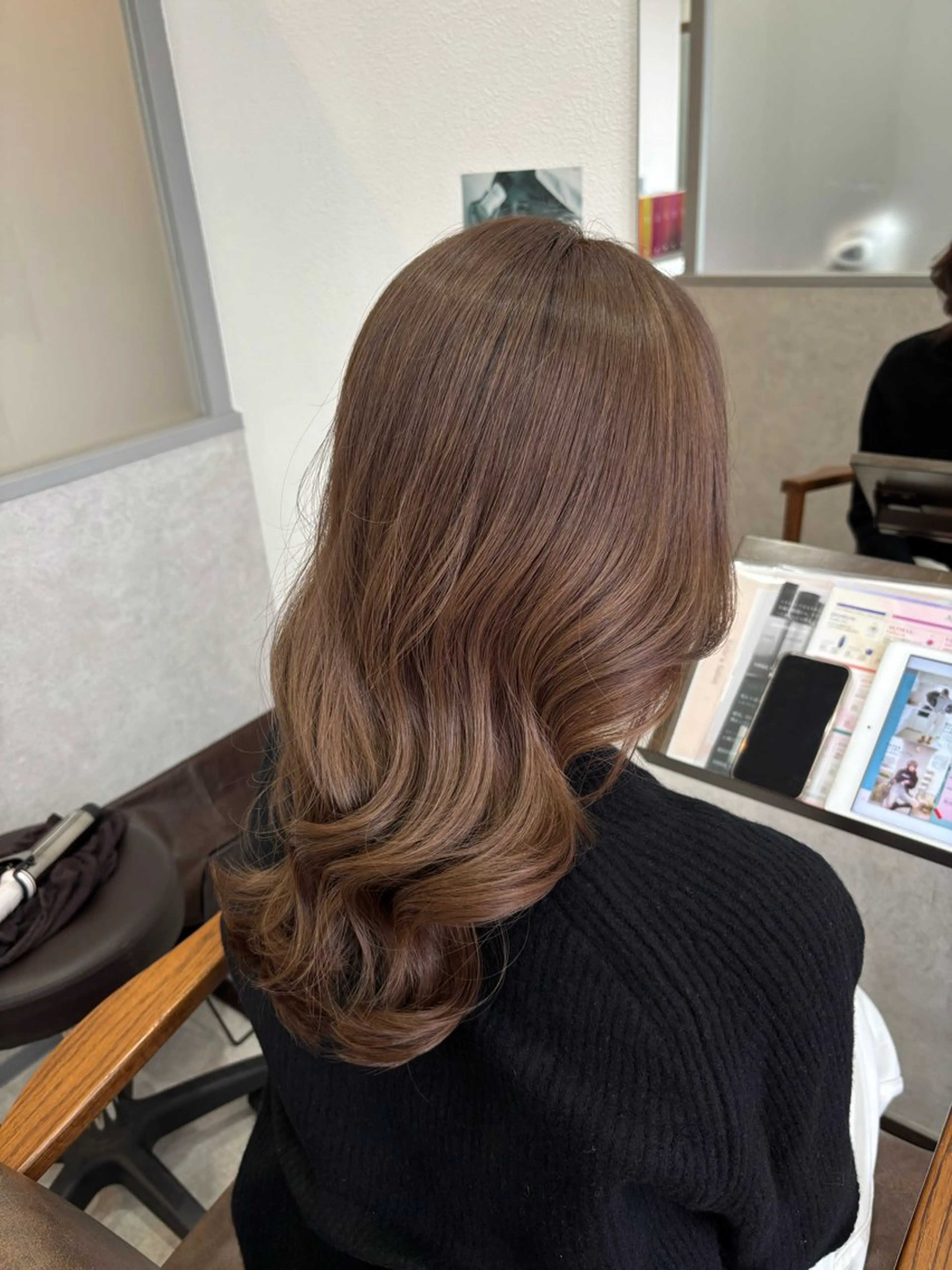 セミロング カラー カット ヘアカラー トリートメント 🫧MITO カイレアサロン🫧のヘアスタイル