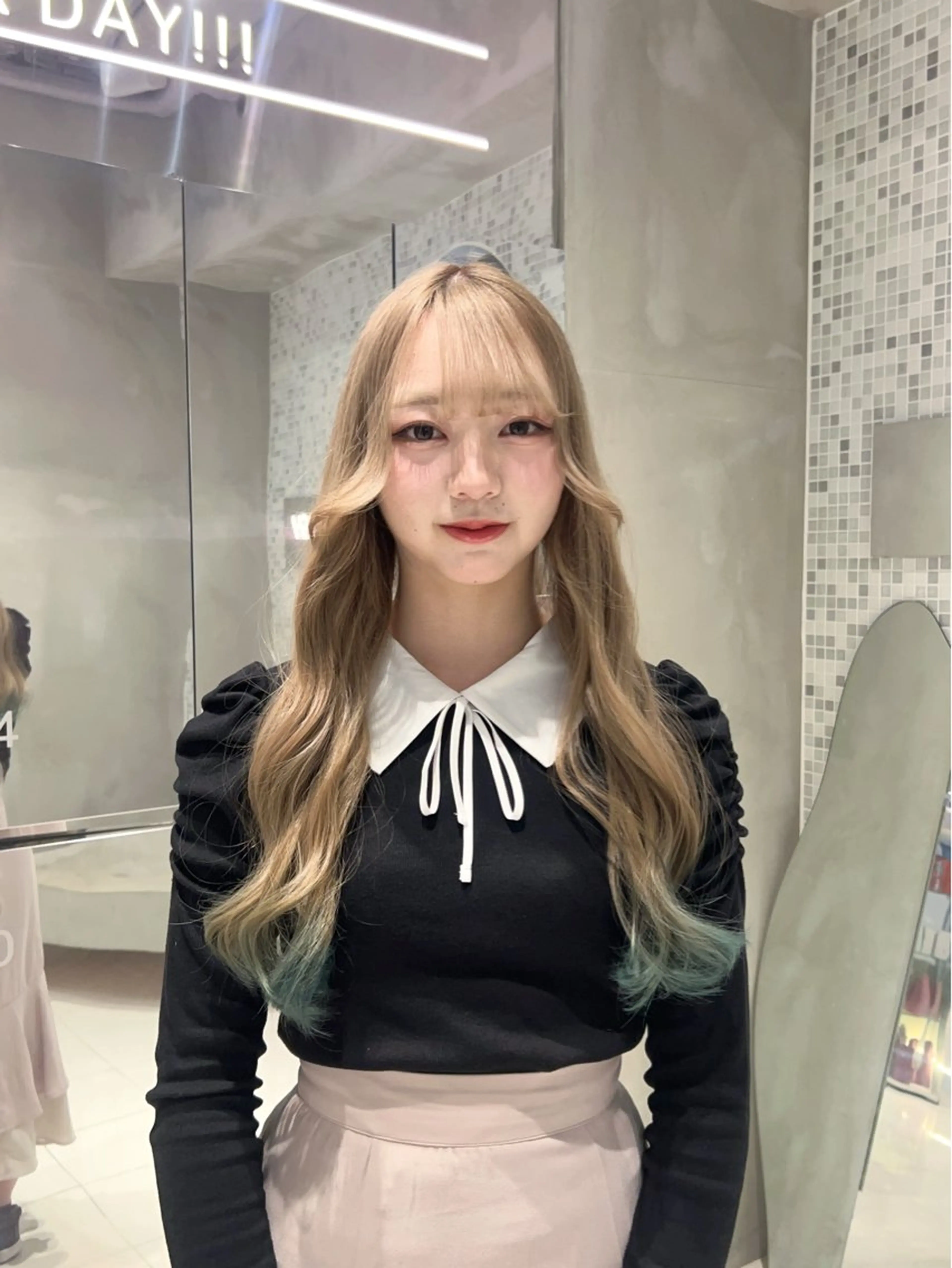 カラー ハイトーン/くすみ カラー seina★のヘアスタイル