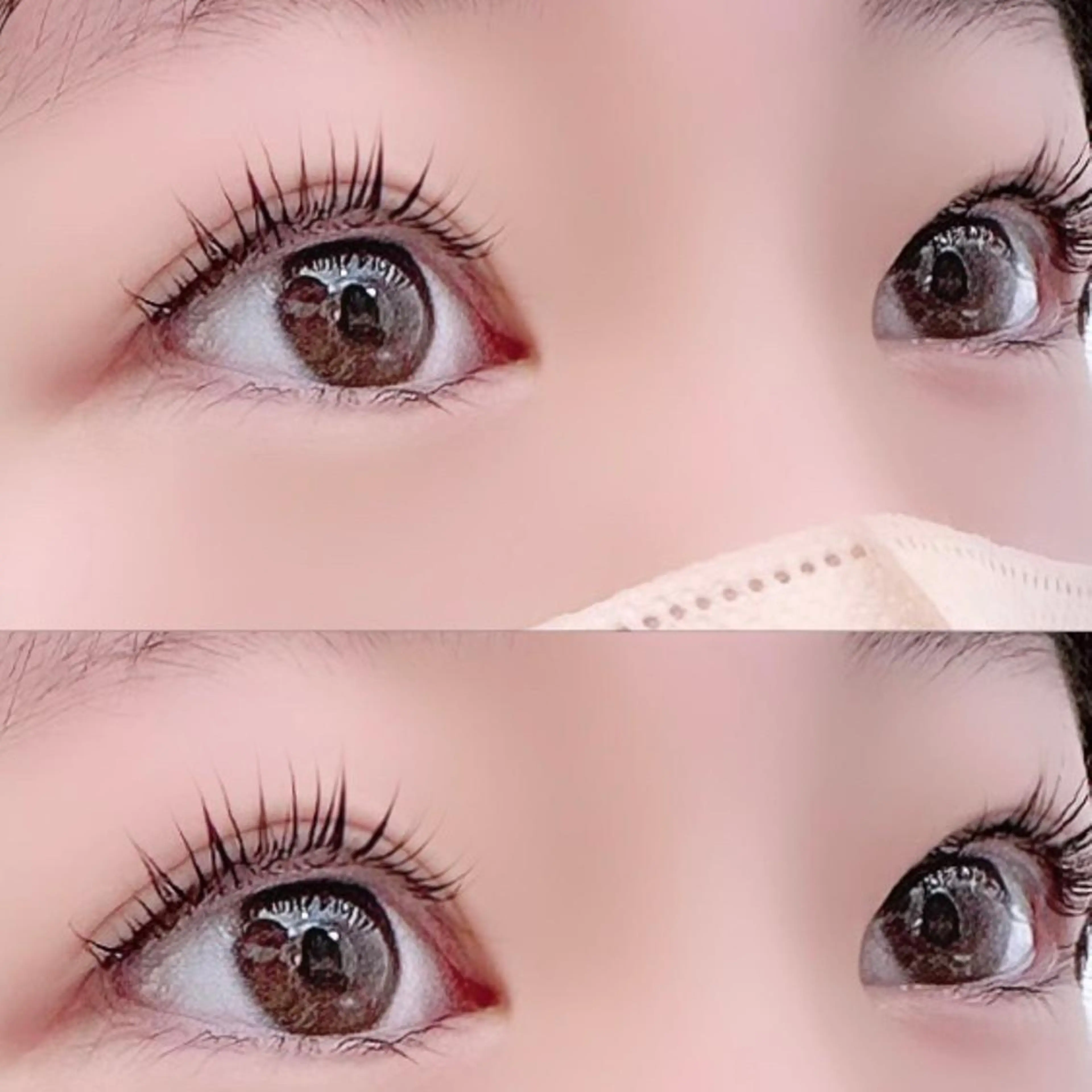 フルパーマ♥️【上下パーマ➕眉毛のパーマ⠀】の写真