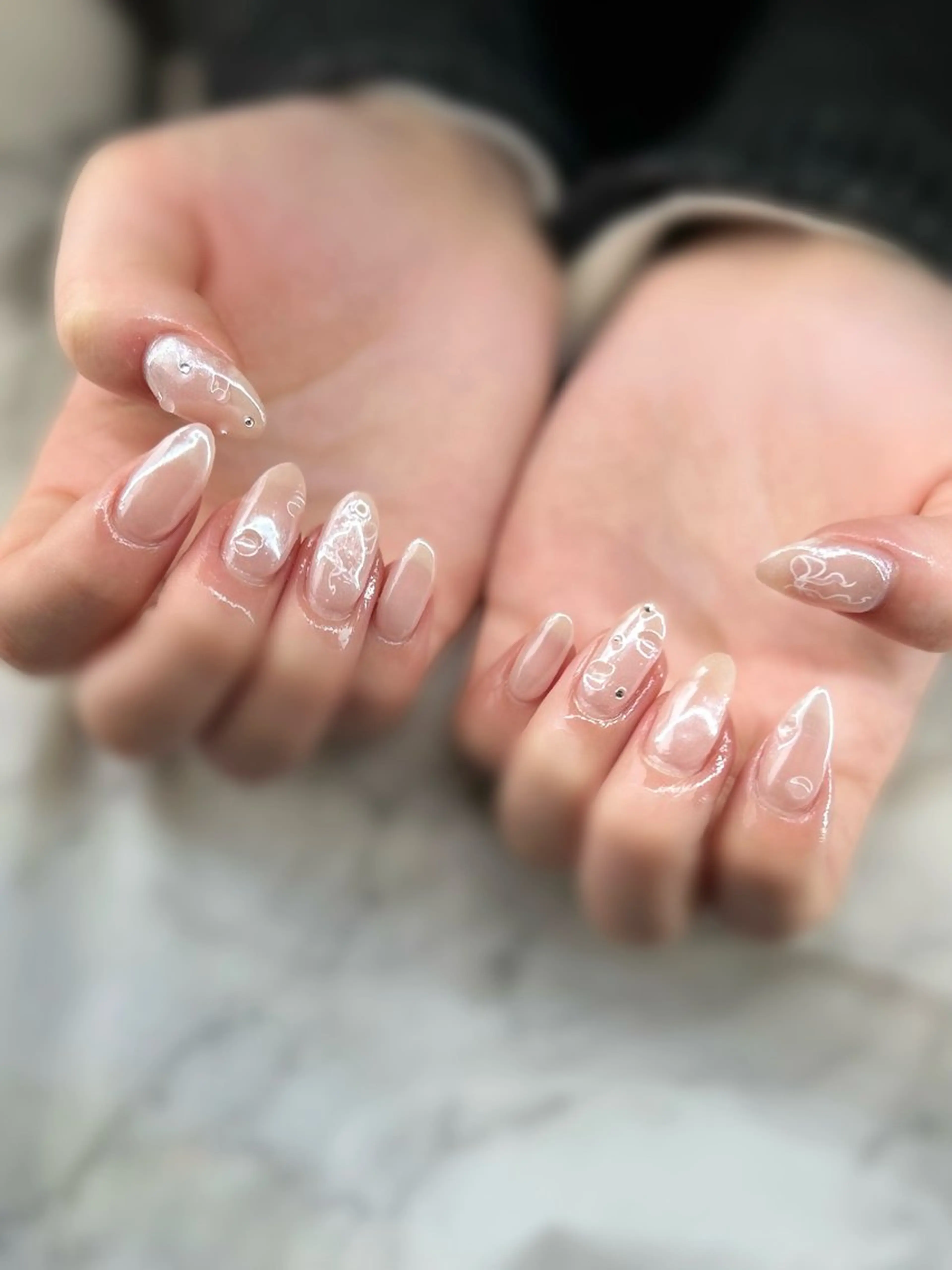 ネイル 持ち込み 長さ出し専門HALE NAIL さとうのネイルデザイン