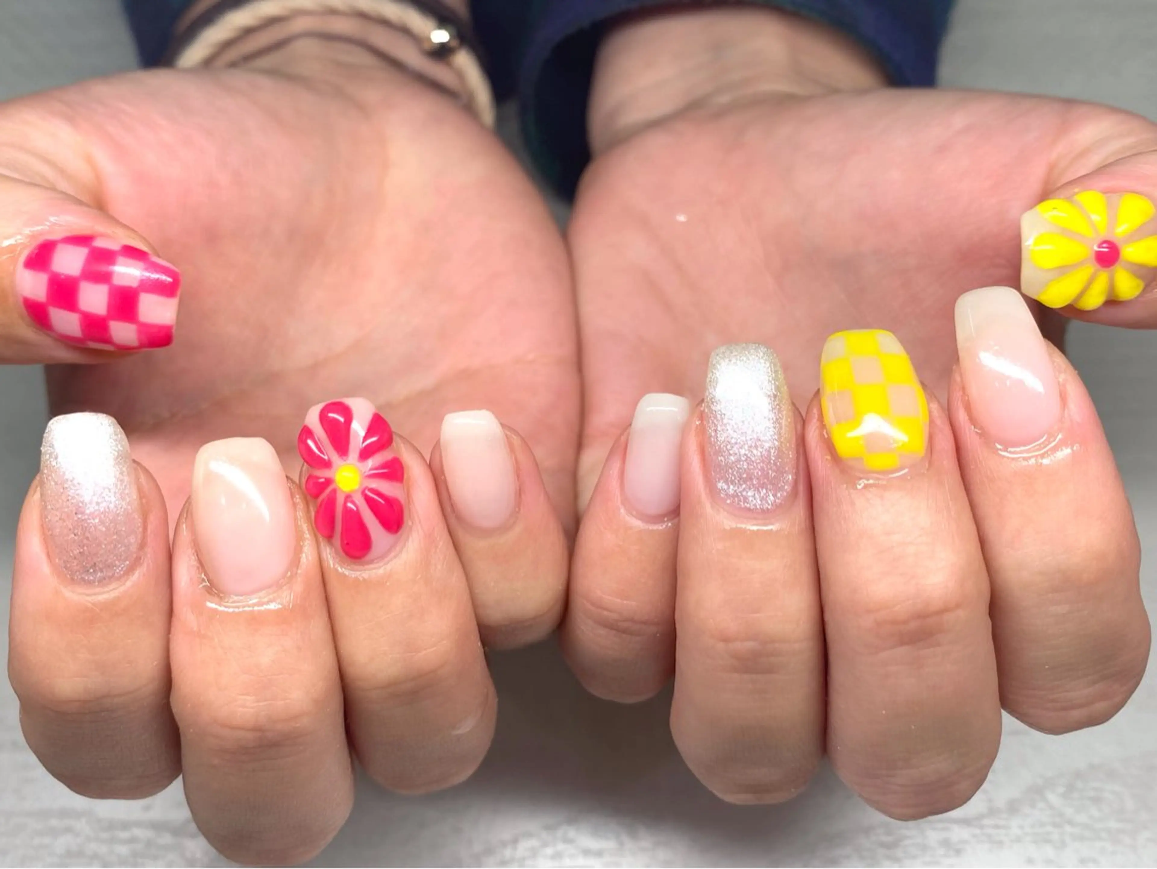 🍩持ち込みハンド　アート４本コース【オフ込み】の写真