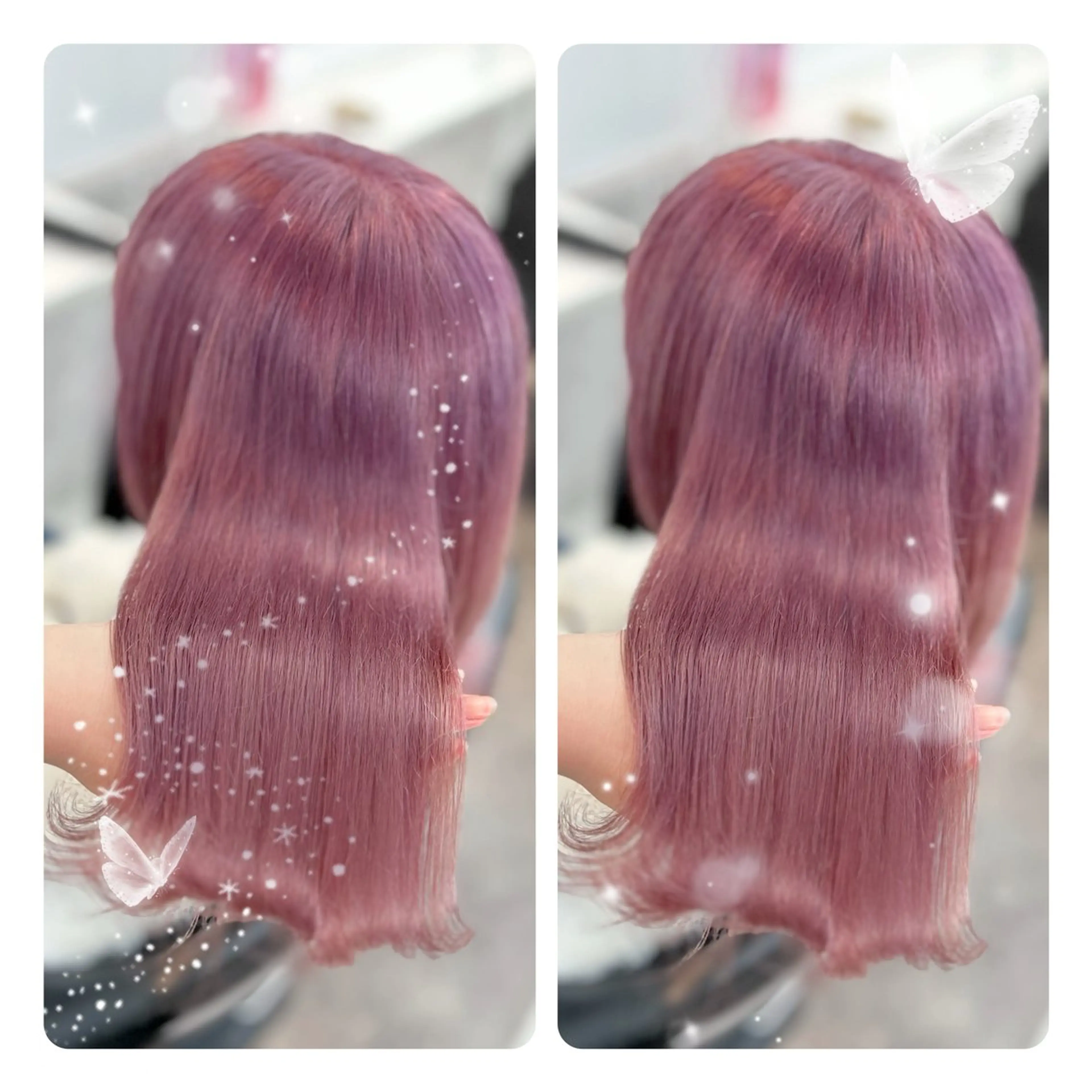 ミディアム カラー ヘアカラー 🫧そあん🫧大宮 カットモデル様募集中のヘアスタイル