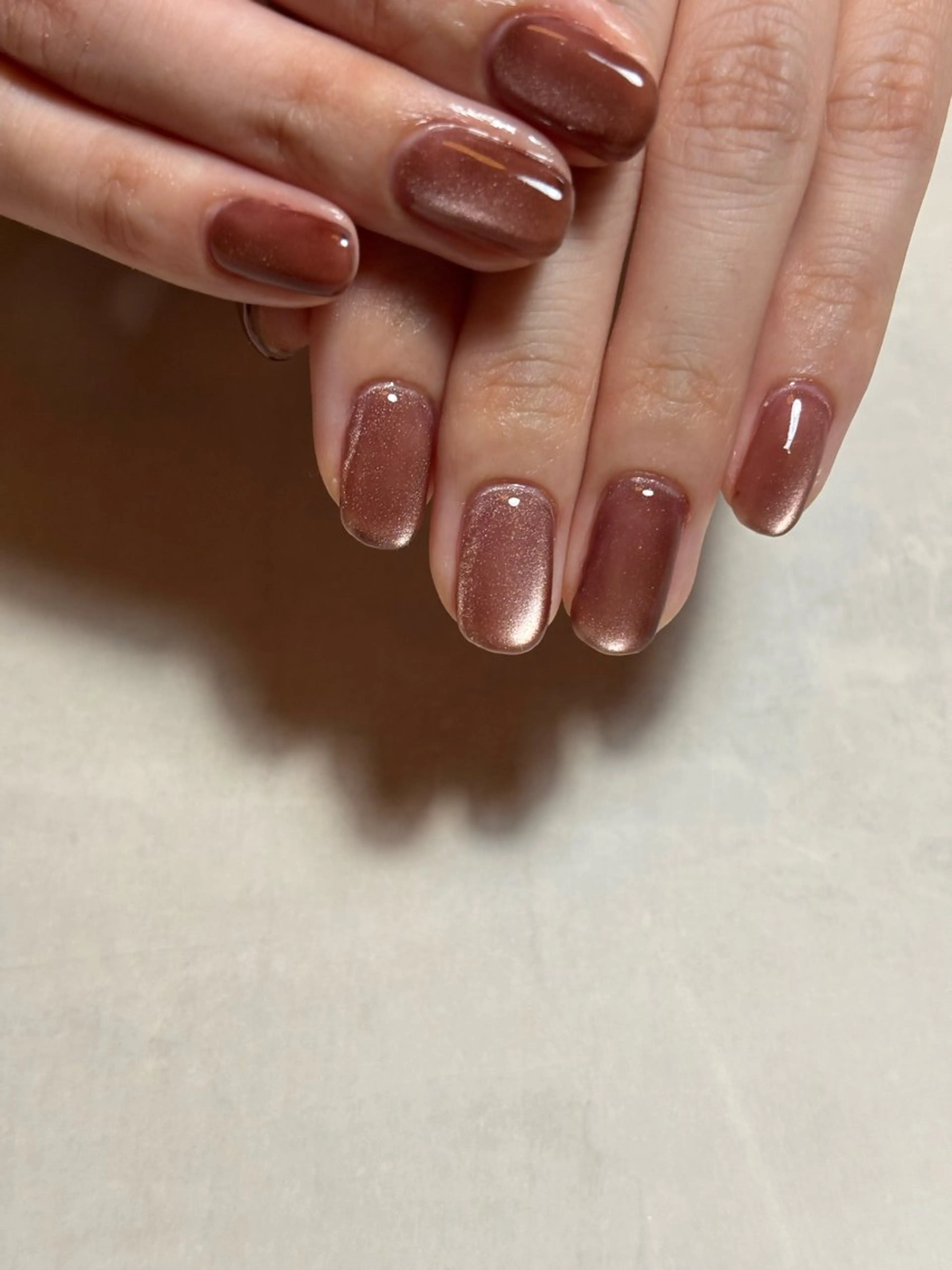 ネイル アートネイル オーロラネイル フットネイル ジェルネイル グラデーション fil nailのネイルデザイン