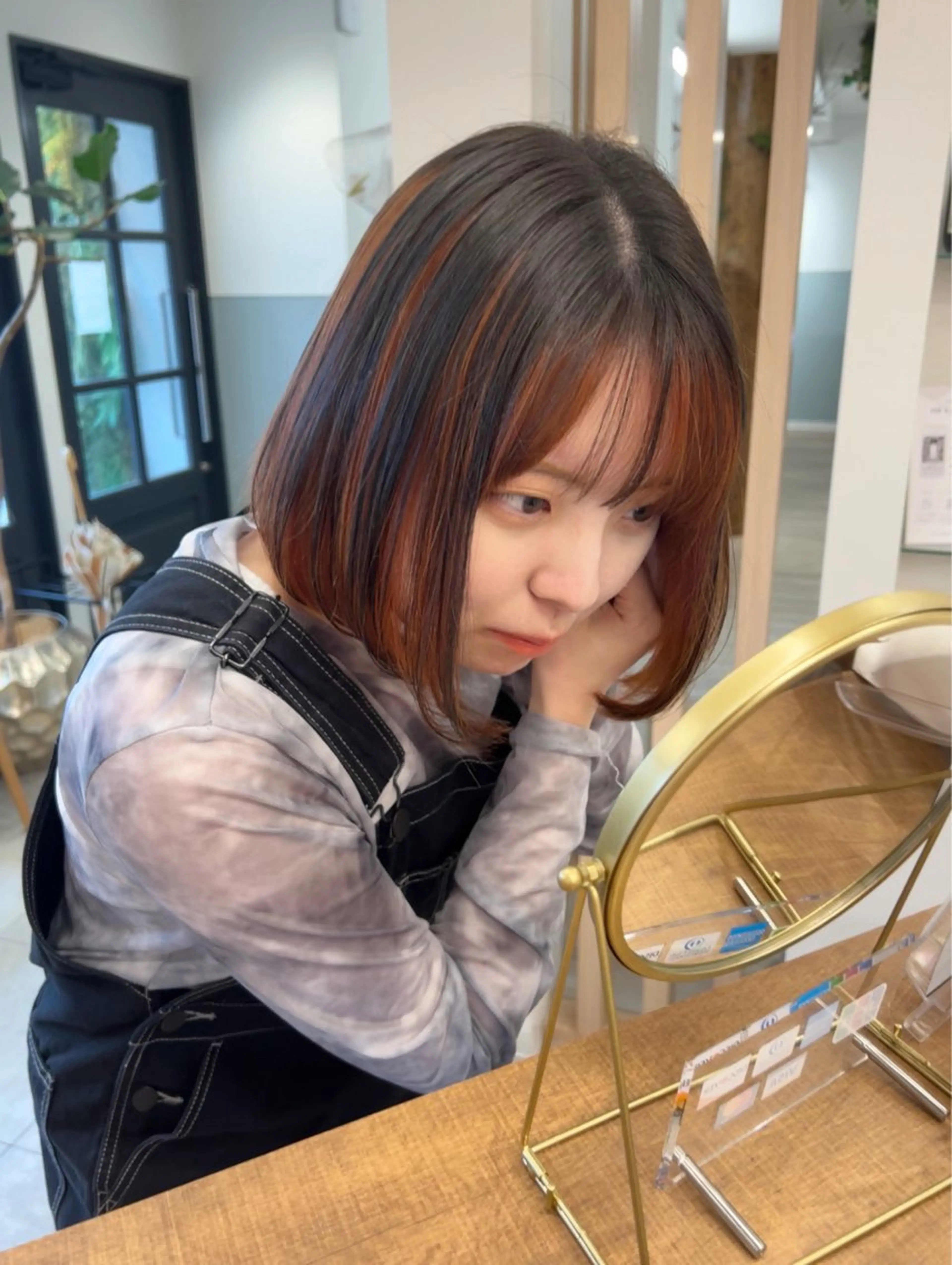 カラー ブリーチ 🍒透明感カラー mutsuki🍒のヘアスタイル