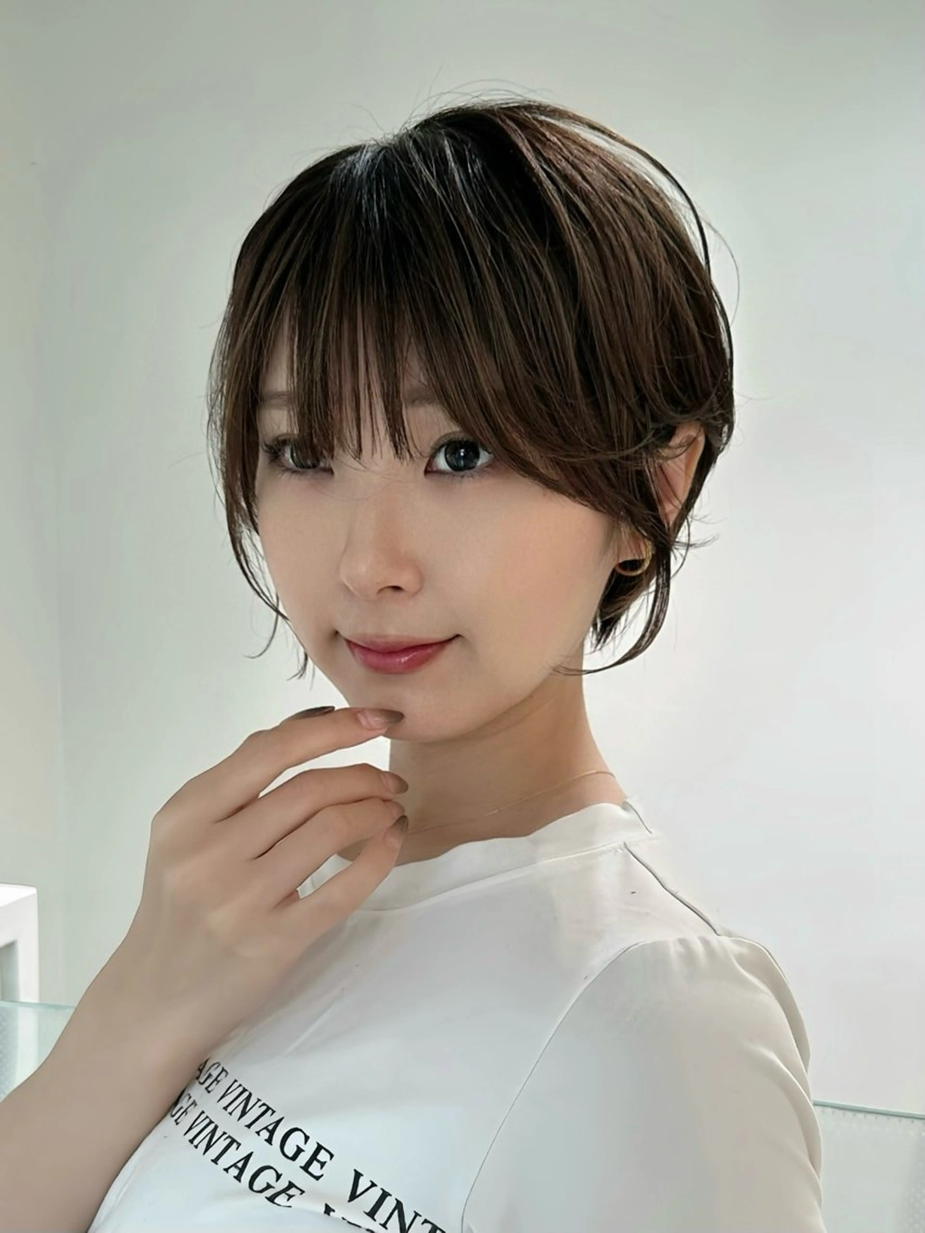 ショート ショートヘア 小顔カット カット ヘアカラー トリートメント ヘッドスパ taiga ショート /レイヤー/矯正🌈のヘアスタイル