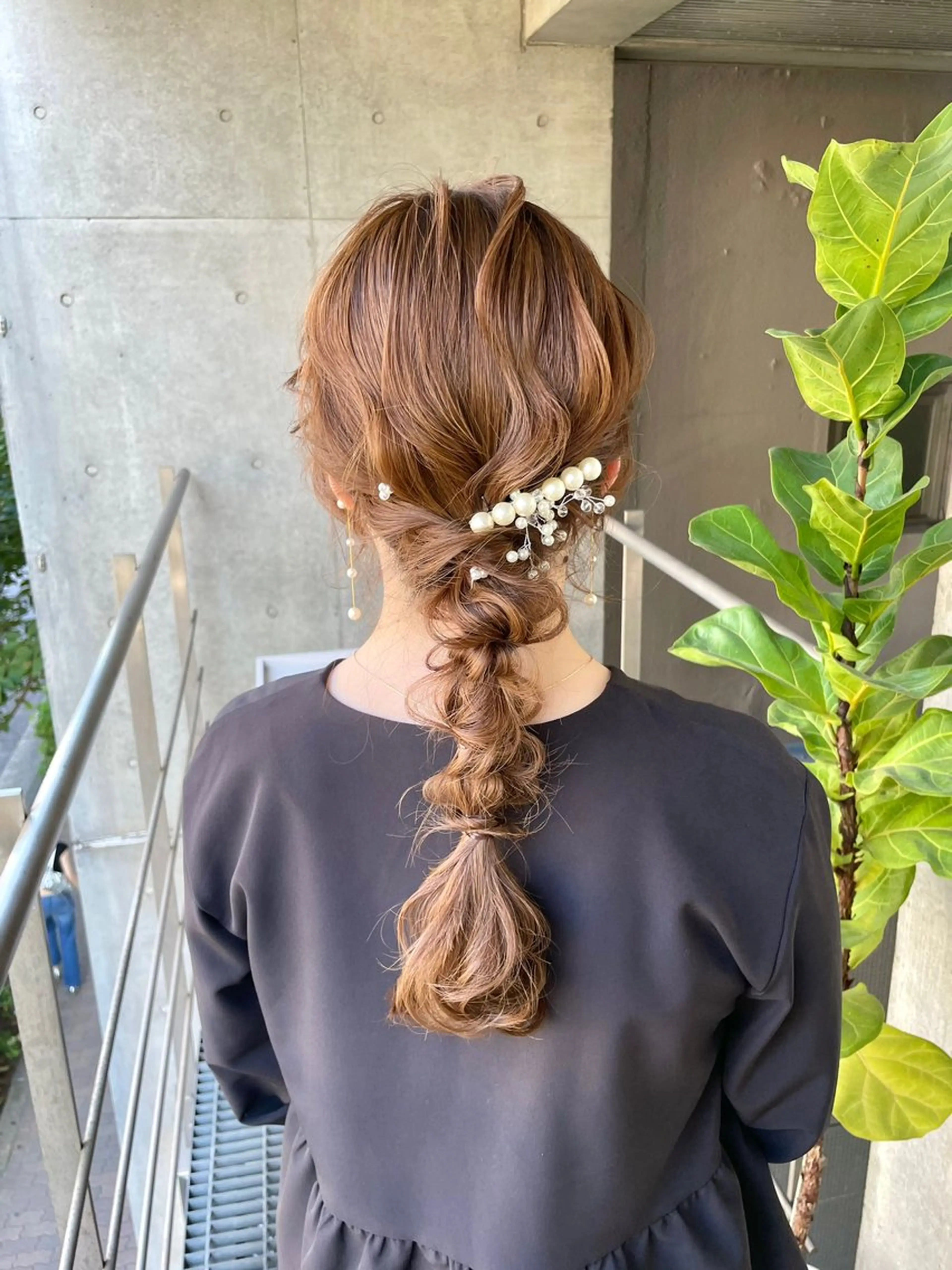 ロング ヘアアレンジ ヘアセット ✴︎Mai✴︎銀座のヘアスタイル