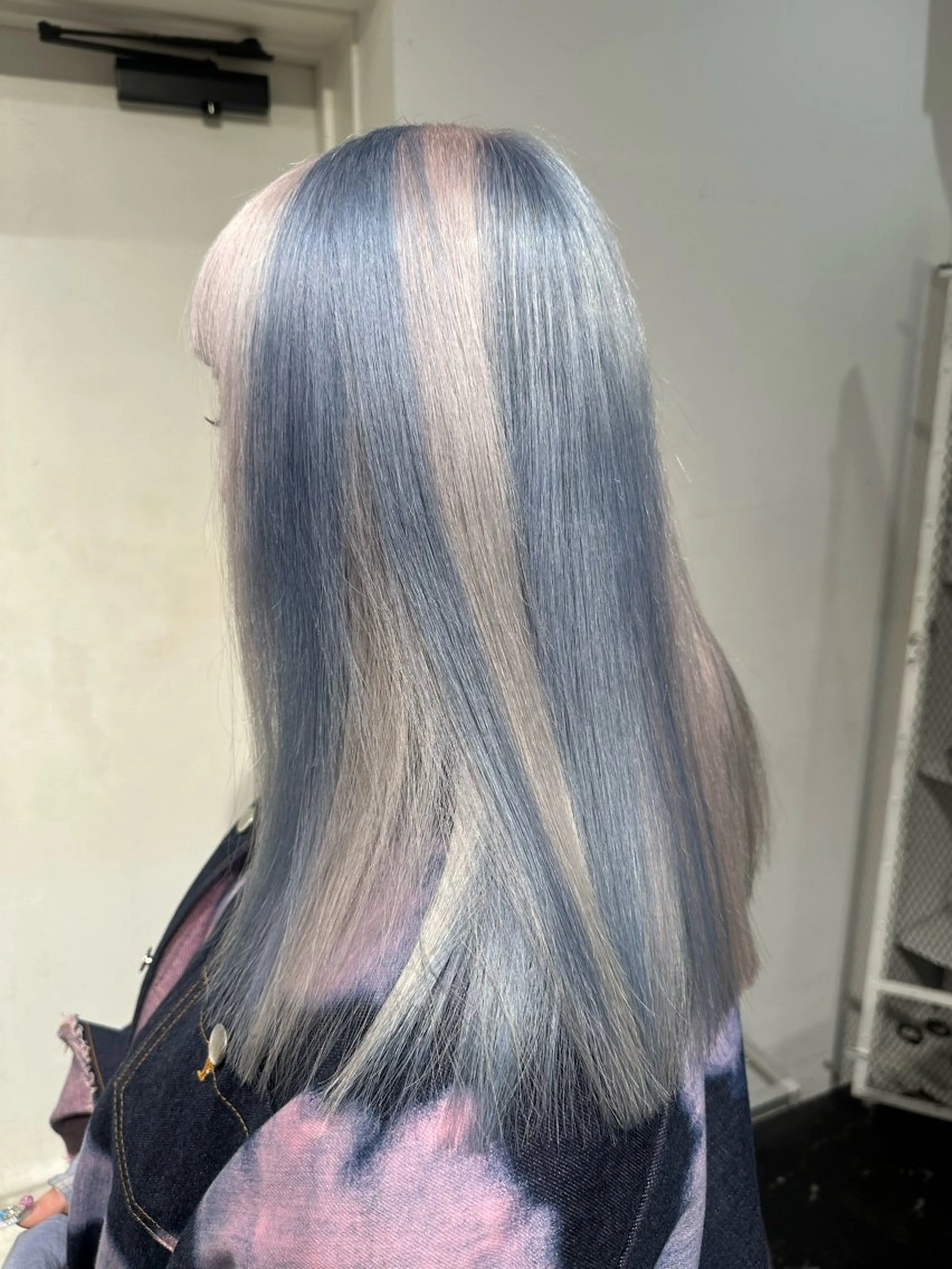 セミロング カラー ヘアカラー トリートメント レイヤーカット/艶髪 ✨💭KIRARIのヘアスタイル