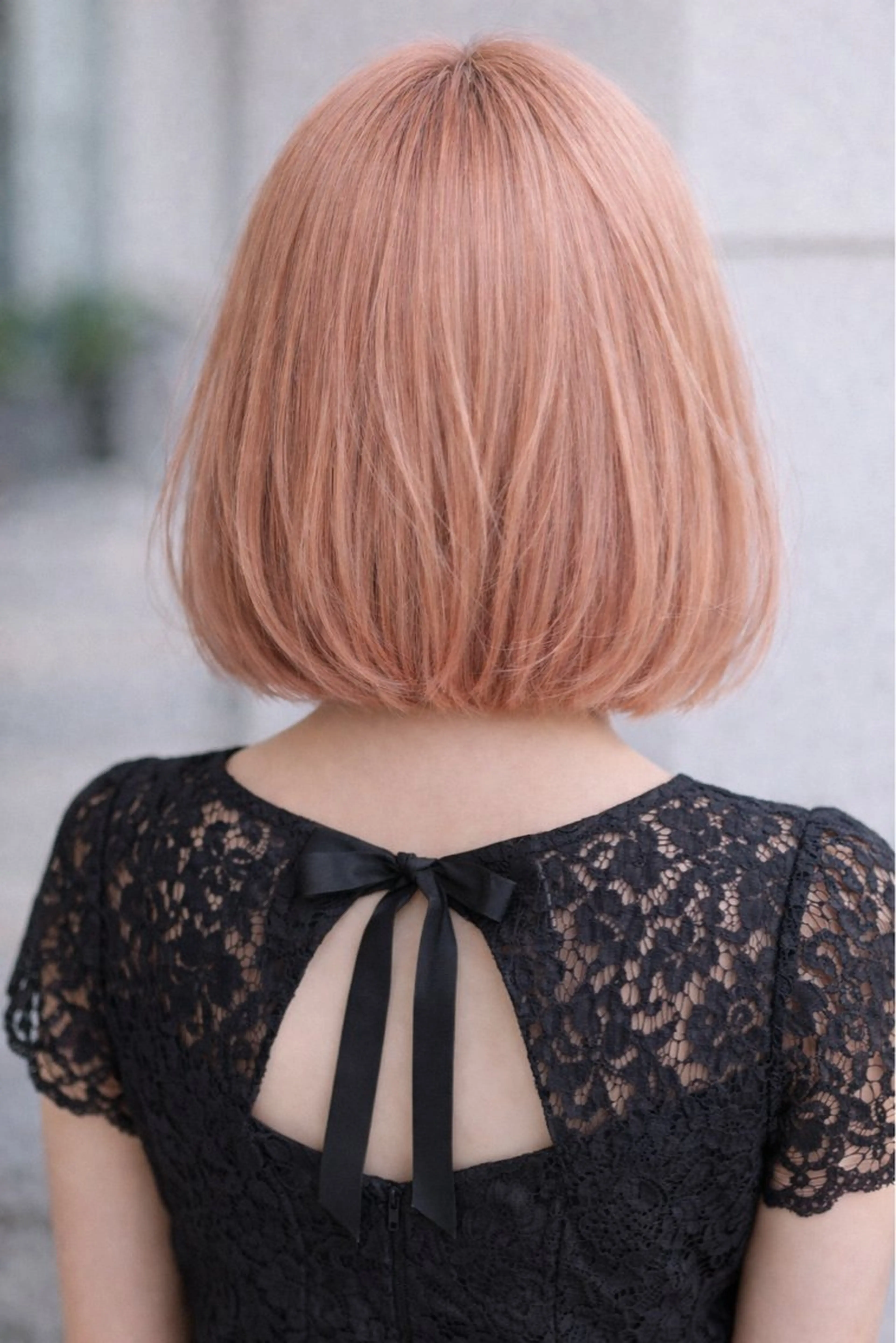 「ブリーチあり」ケアブリーチ&全体カラーの写真