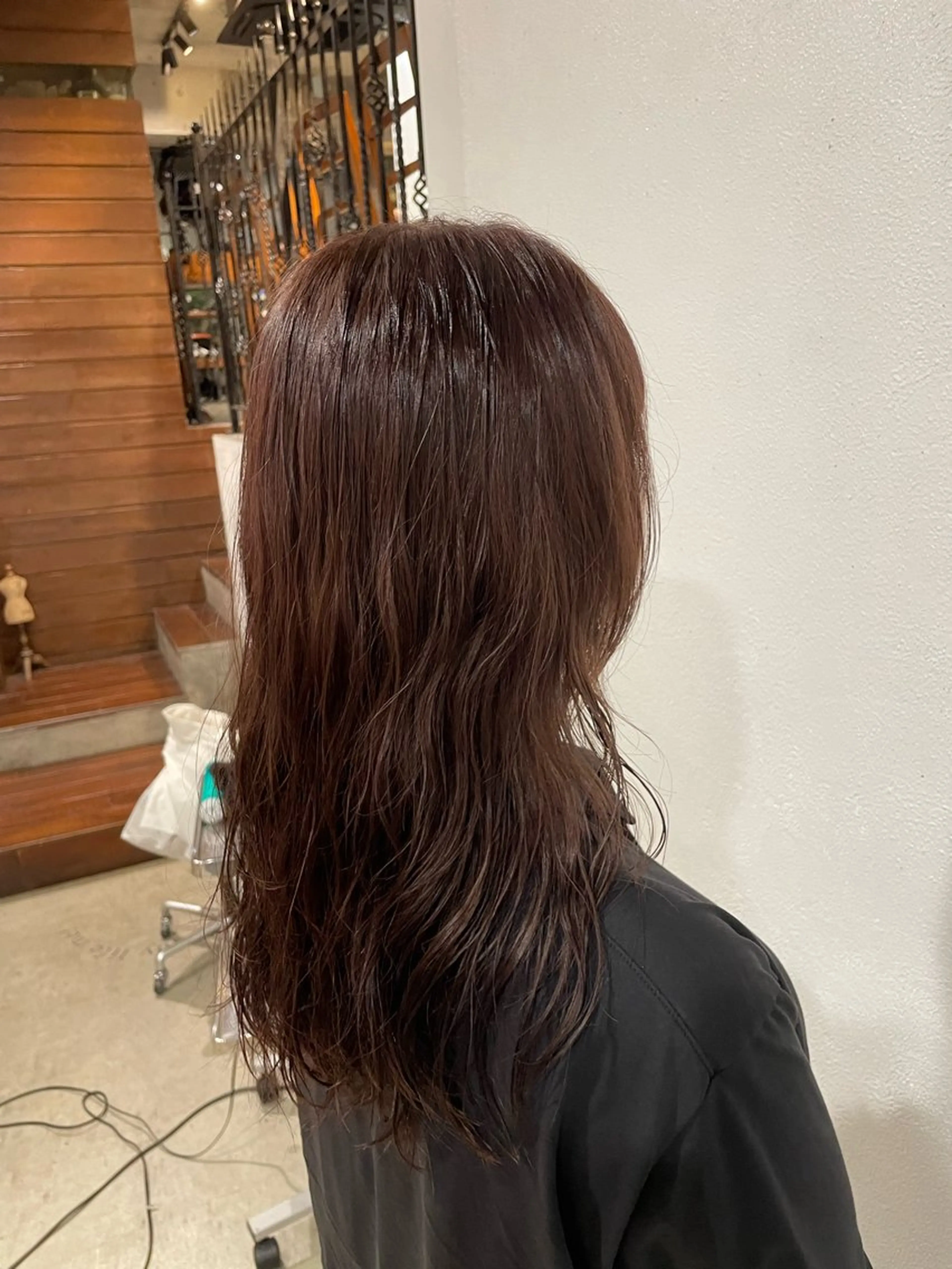 ロング カラー 透明感カラー 【お洒落パーマ】 Elme　肥塚康汰郎のヘアスタイル