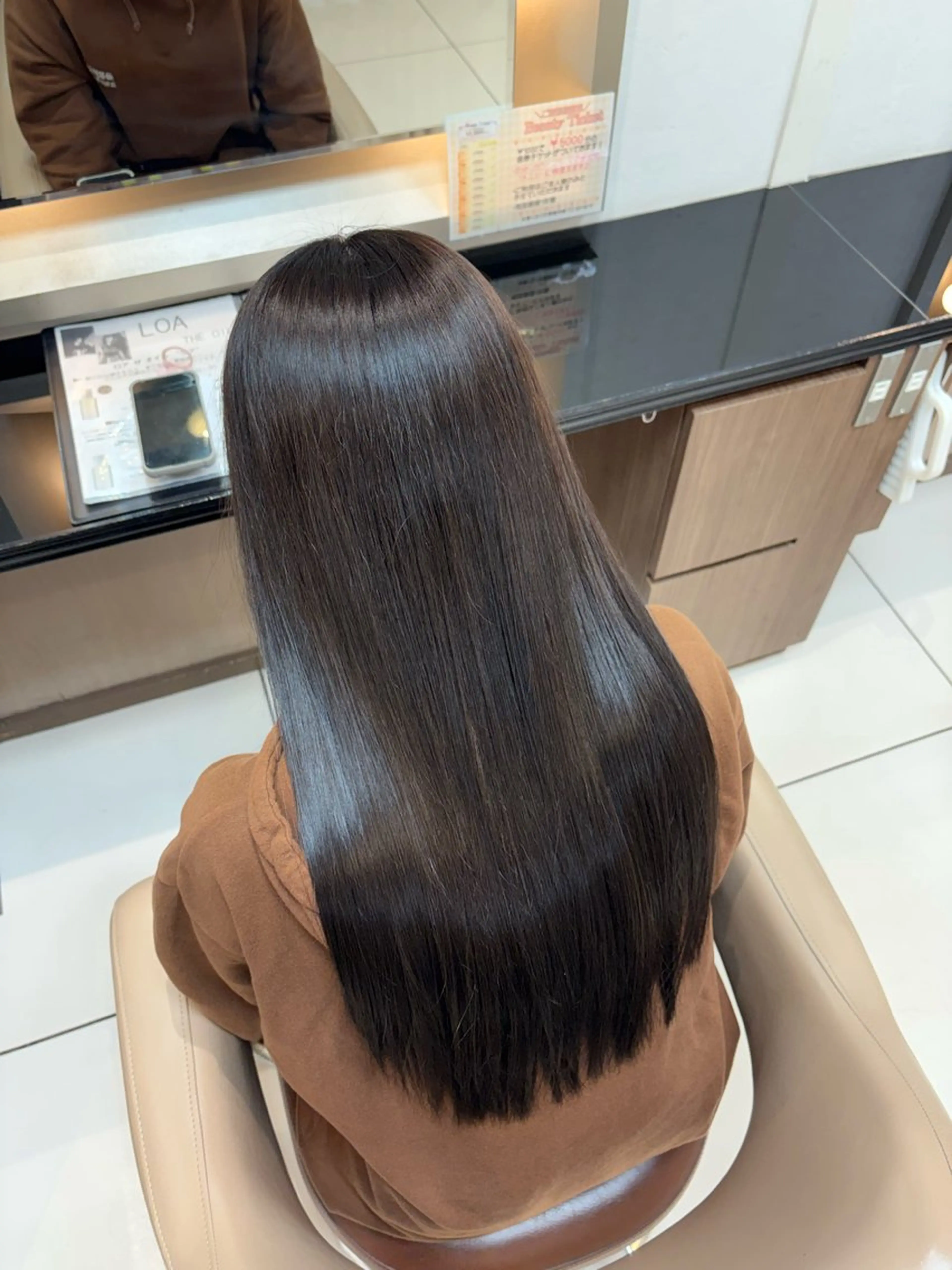 ロング ヘアカラー 韓国ヘア/ブリーチ 🇰🇷✨️kokiのヘアスタイル