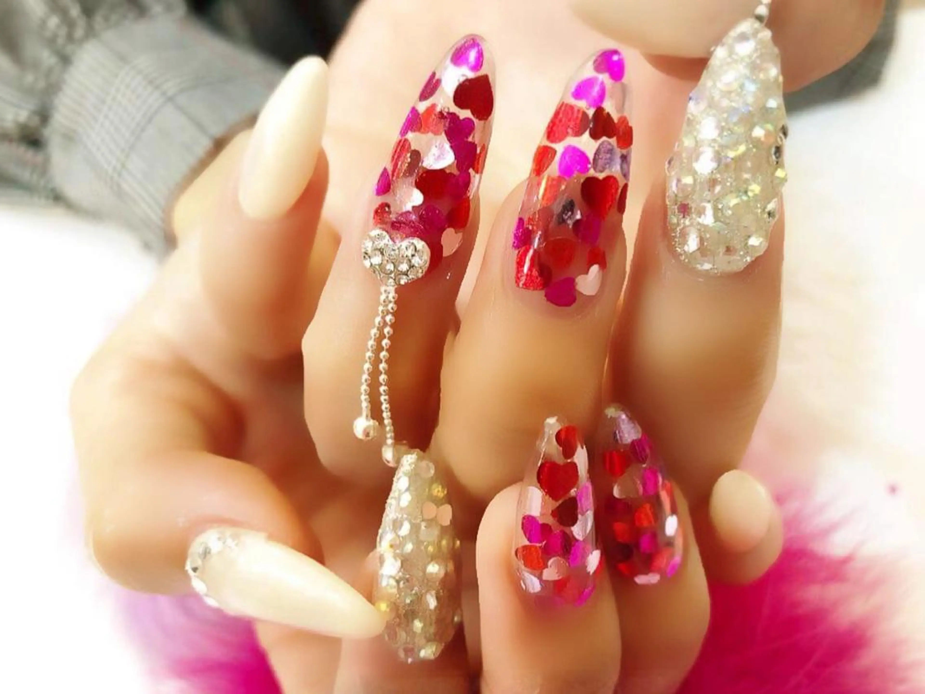 ロング カラー メンズ キッズ ネイル NAILSGOGO shibuyaのネイルデザイン