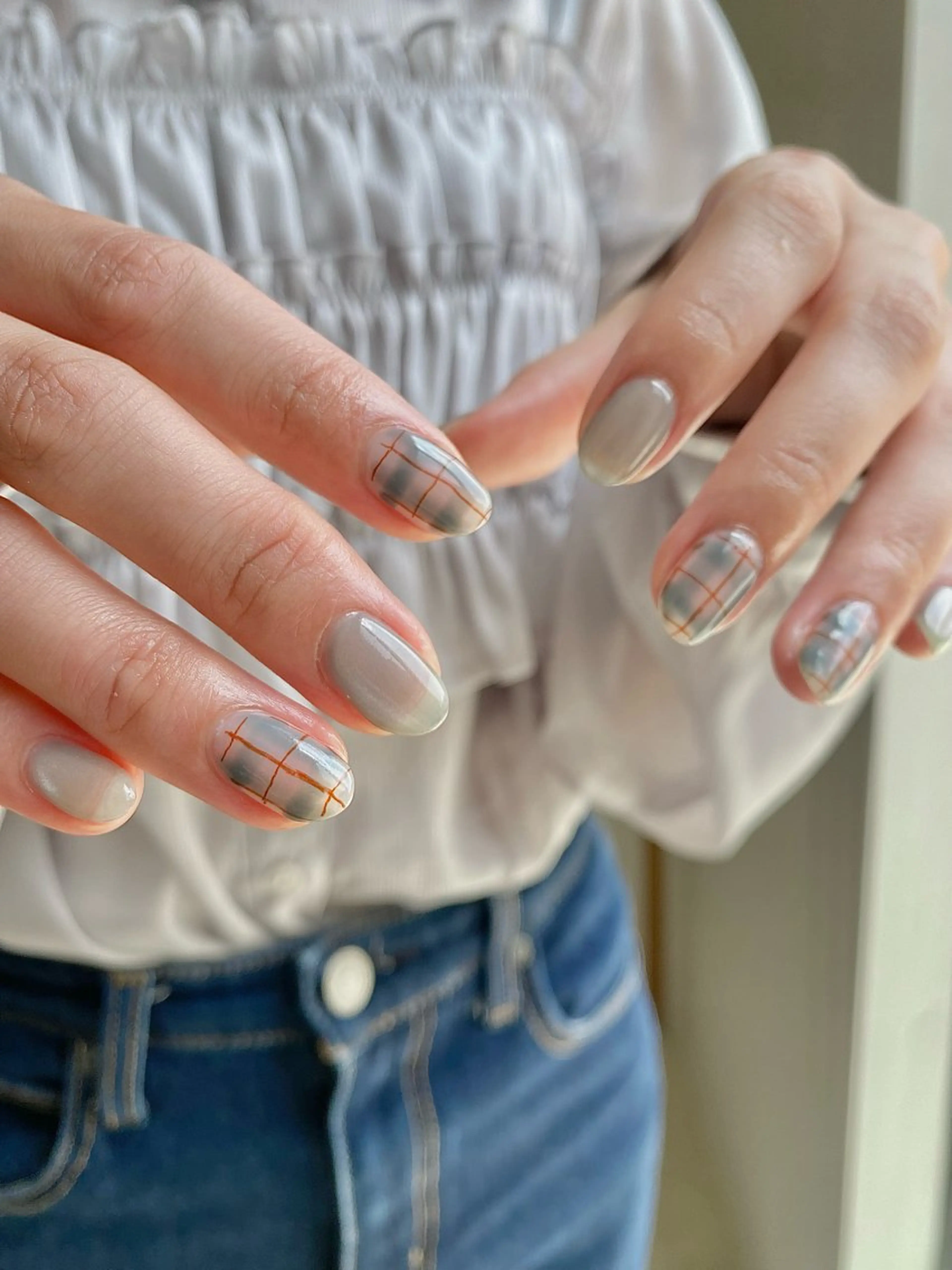 ネイル マグネットネイル nook megumiのネイルデザイン