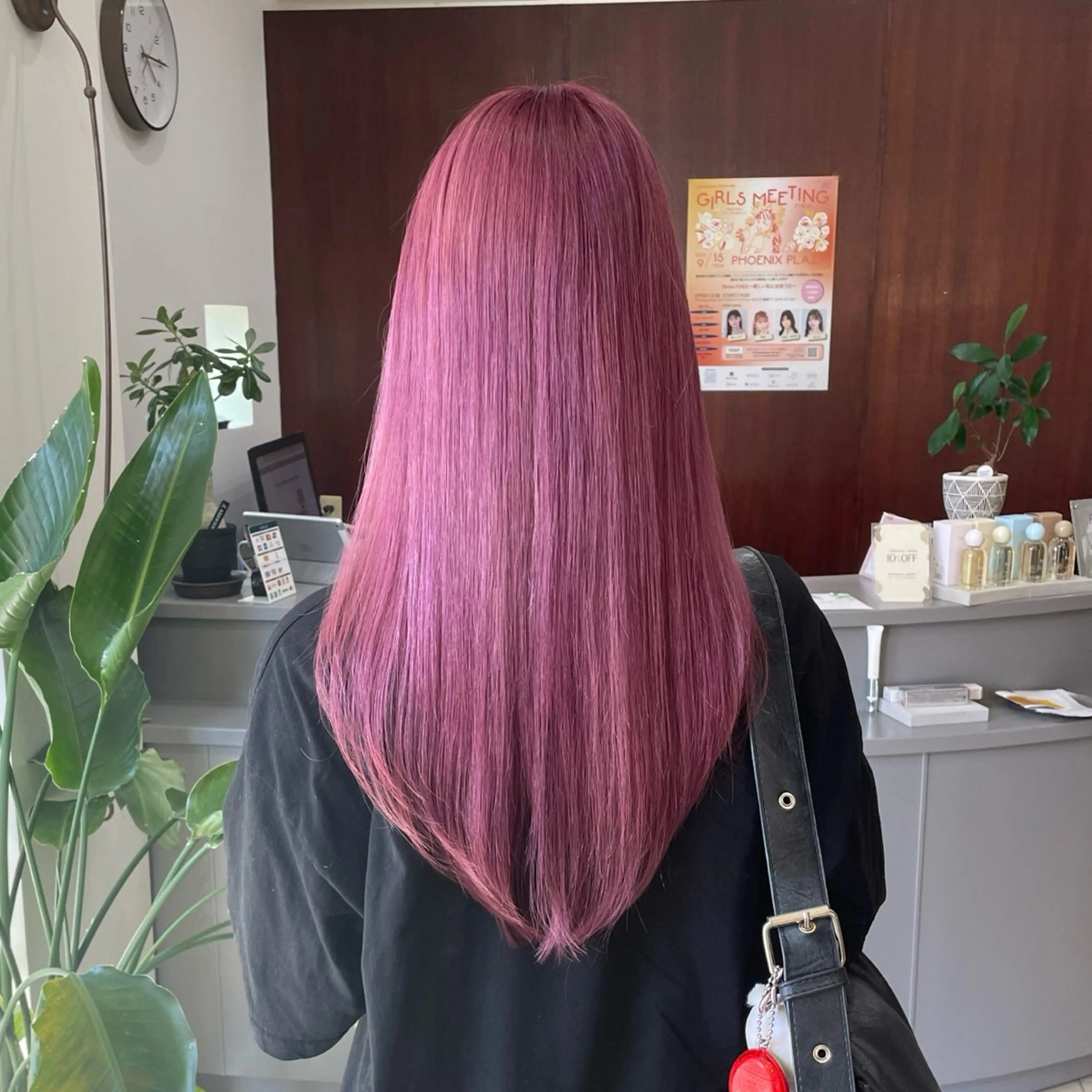 カラー ピンクカラー ヘアカラー arika【アリカ】 Ayuiのヘアスタイル