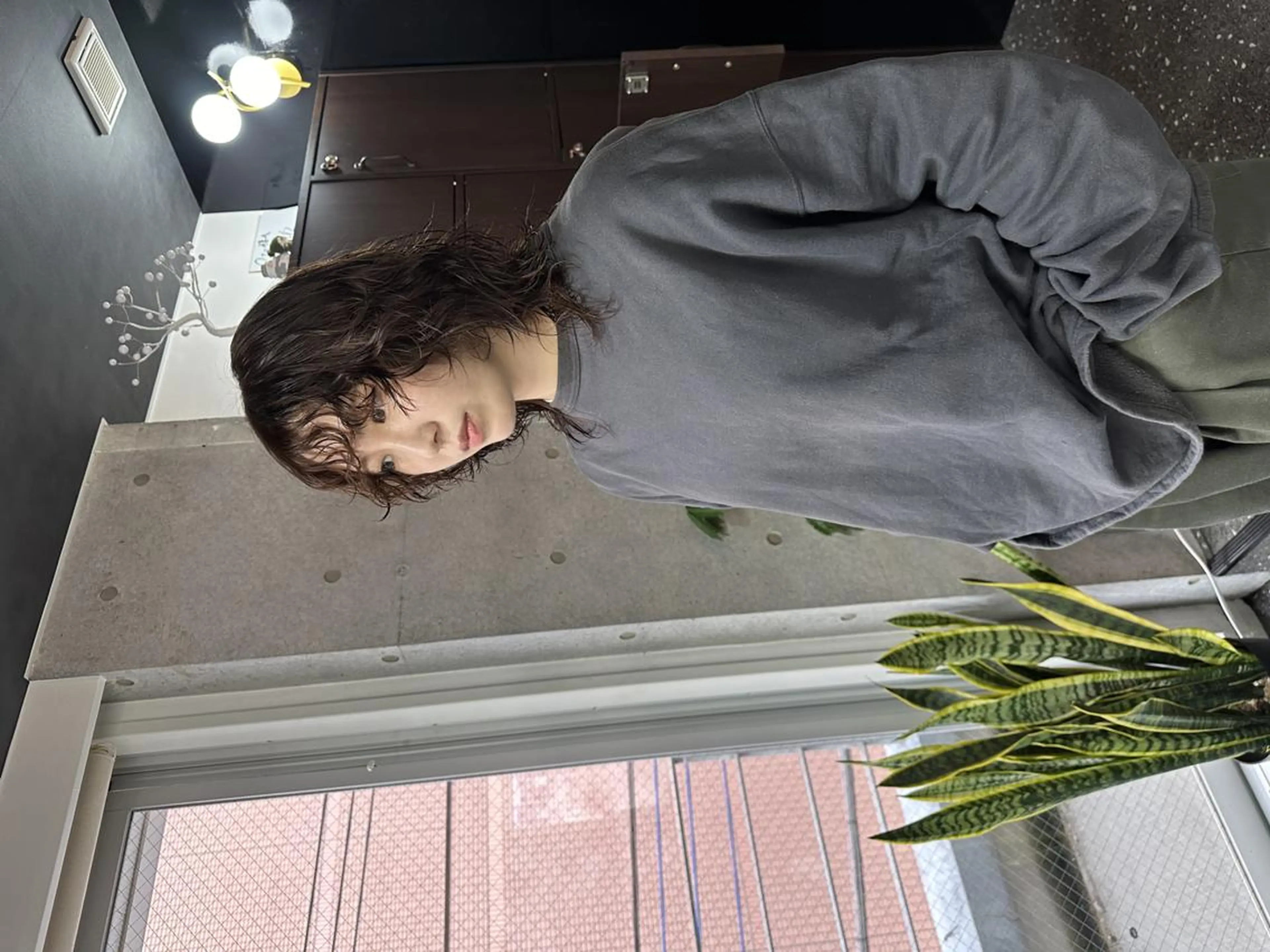 ロング カラー カット ヘアカラー トリートメント 韓国レイヤーカット要 暗透カラー📓吉祥寺のヘアスタイル