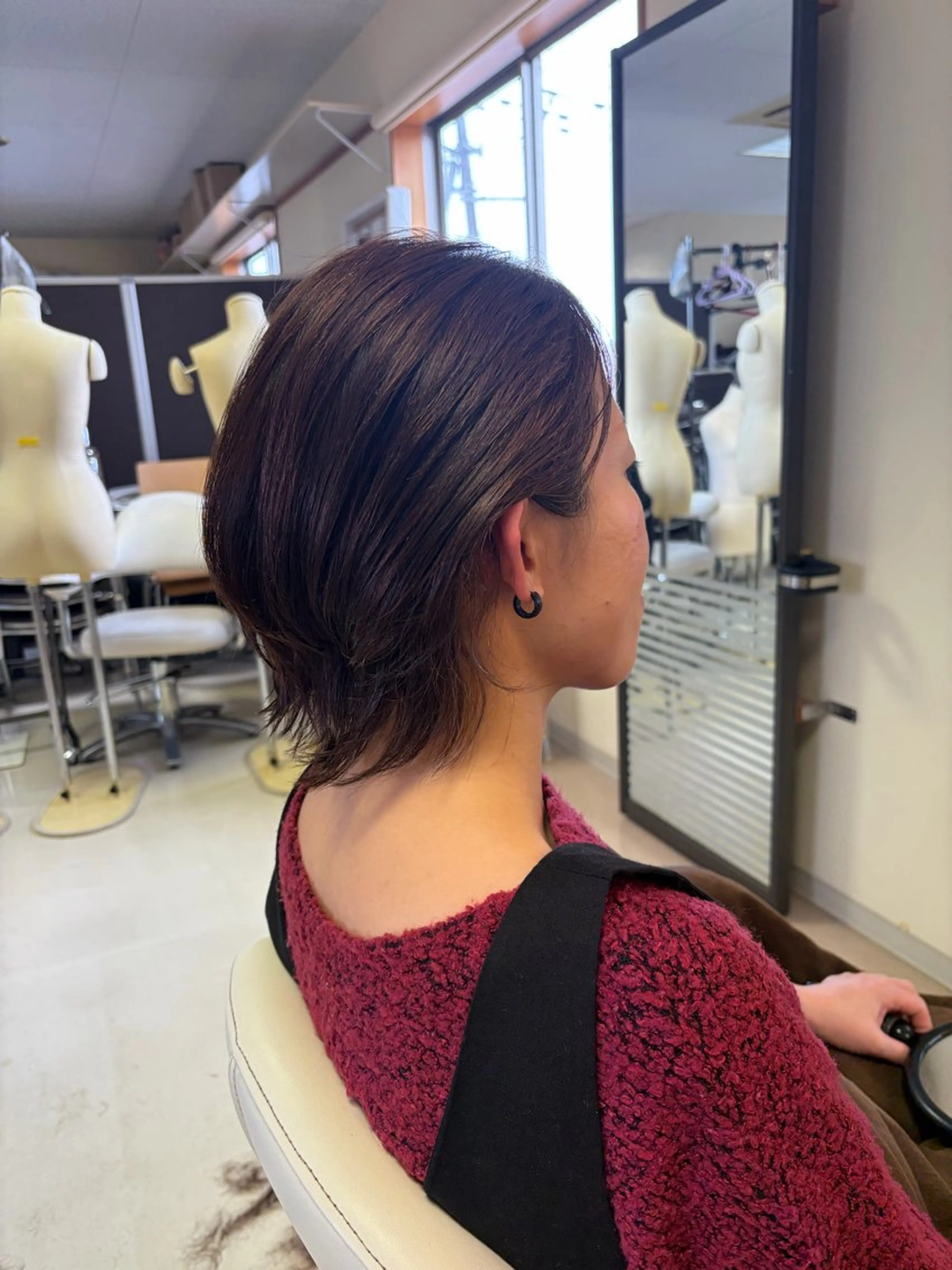 ショート 横山 水空のヘアスタイル